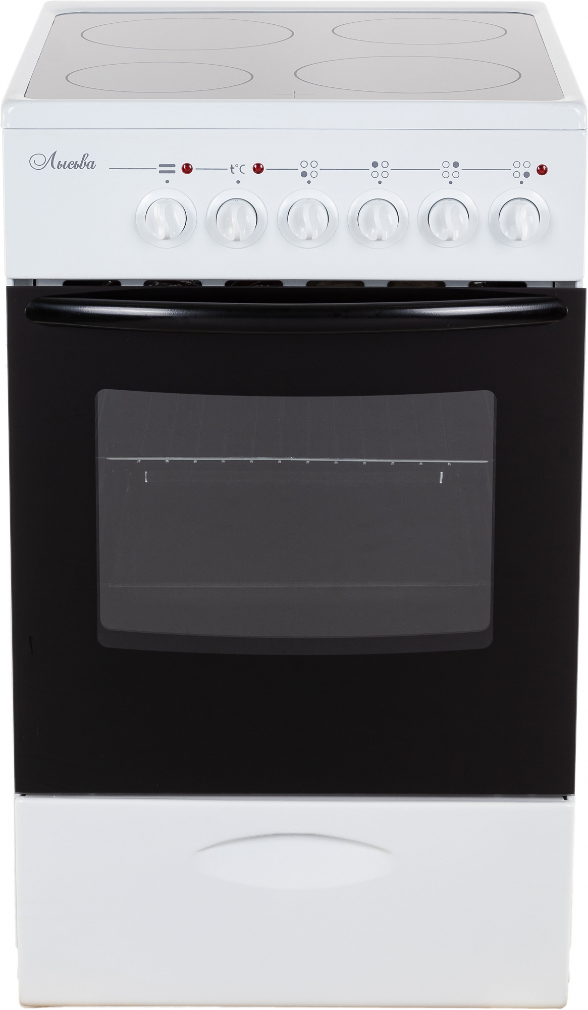 Изображение товара Электрическая плита с духовкой Лысва EF4002MK00 50x84x60 см белая