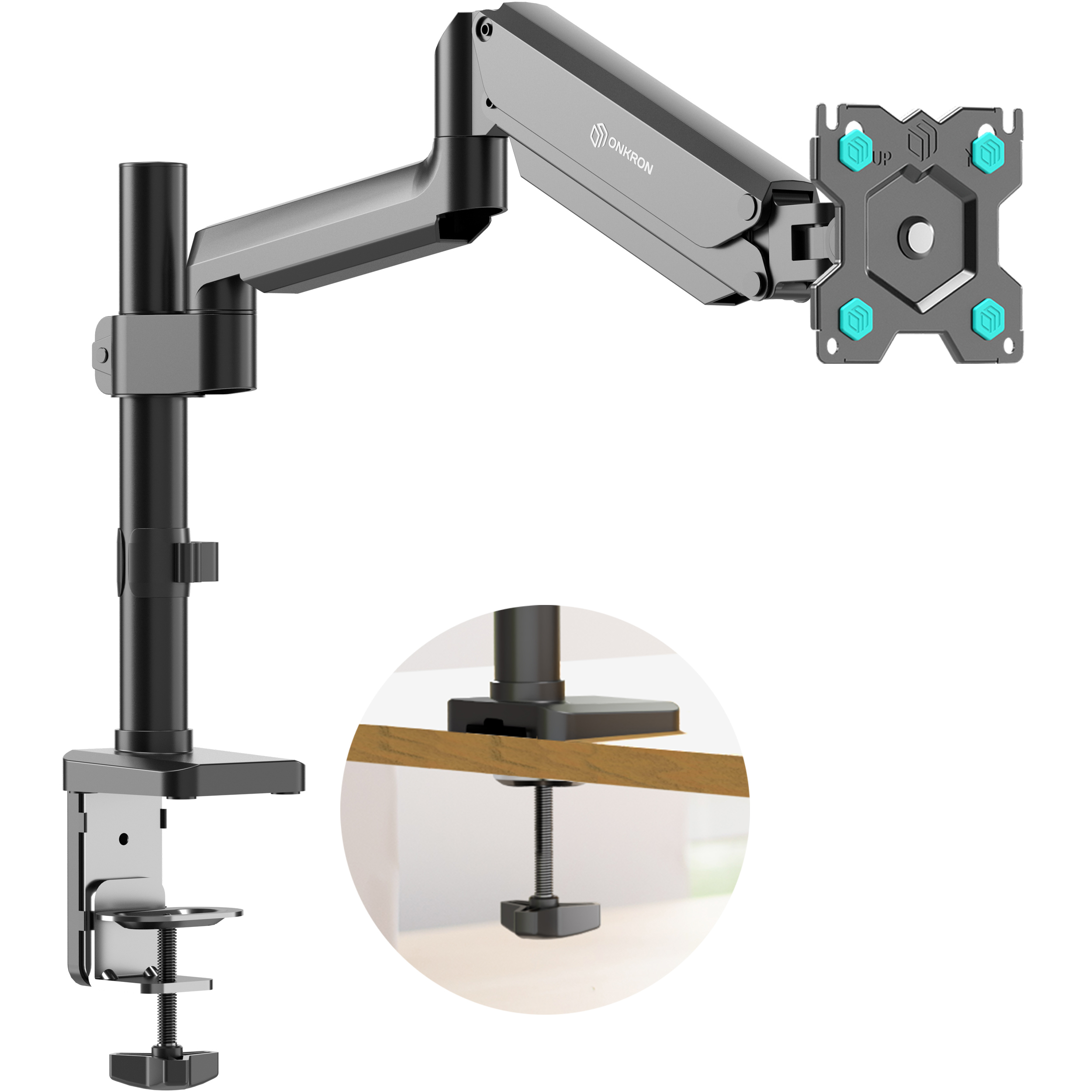 Изображение товара Кронштейн для крепления телевизора поворотный Onkron G75-B 19x9 см цвет черный