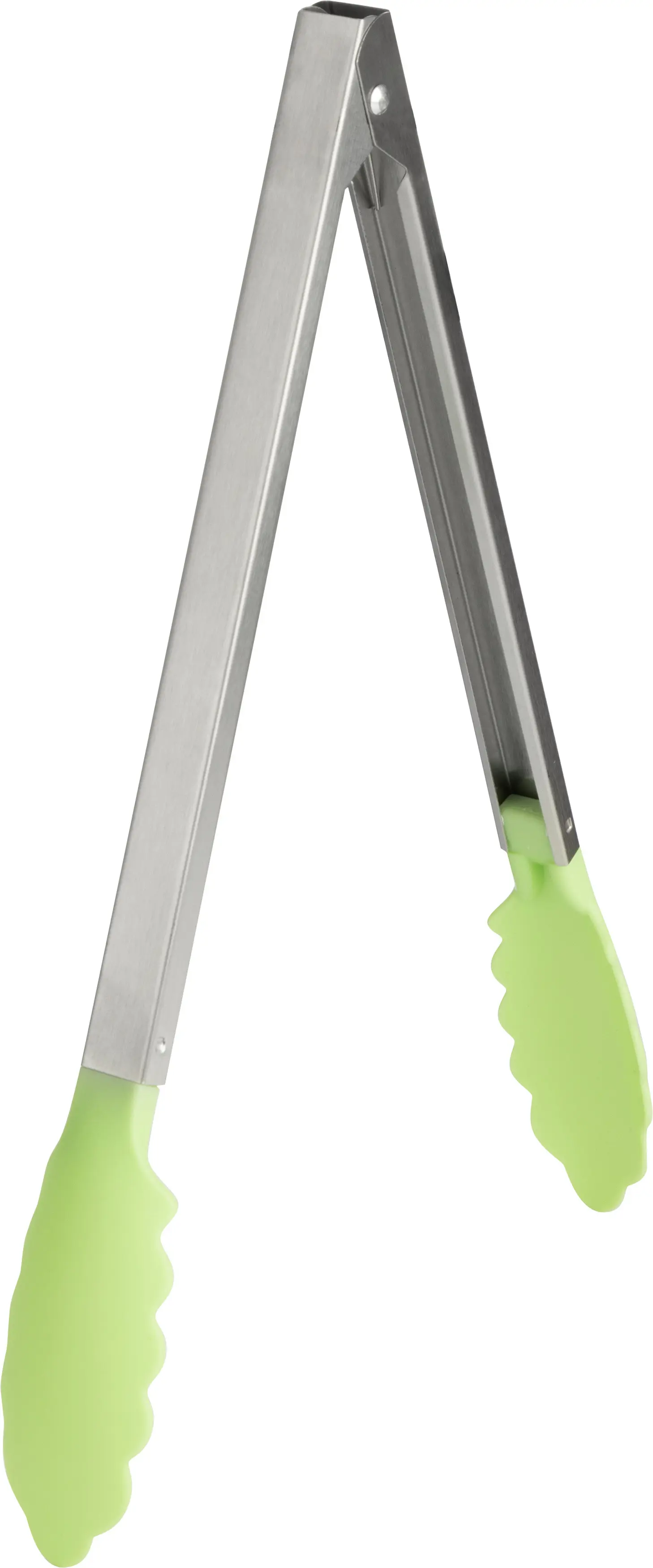 Щипцы кухонные Tongs-02 нейлон/нержавеющая сталь цвет зеленый/серый