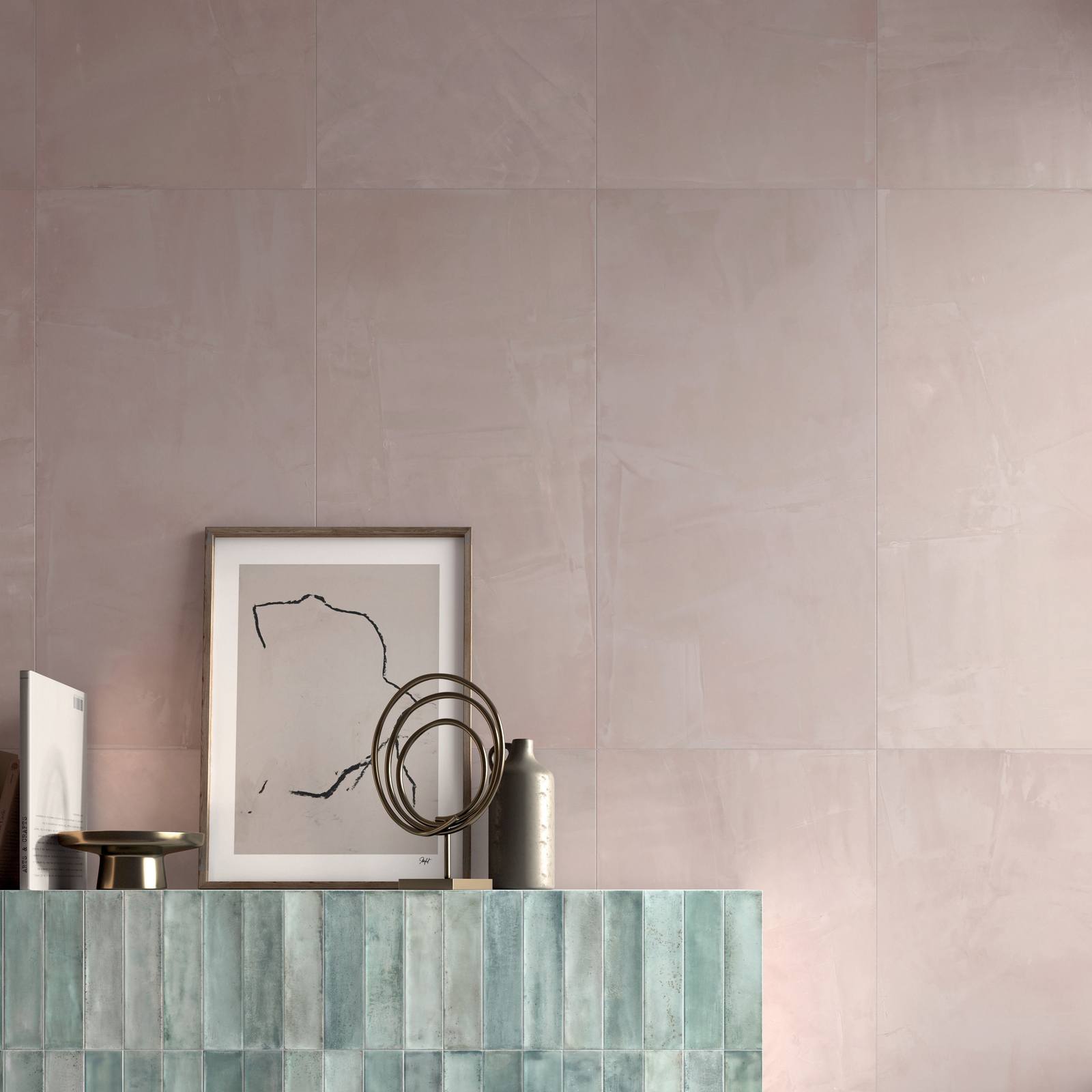 Изображение товара Керамогранит Dado Ceramica Paint ROSE' 60x120 см, глазурованный, Италия