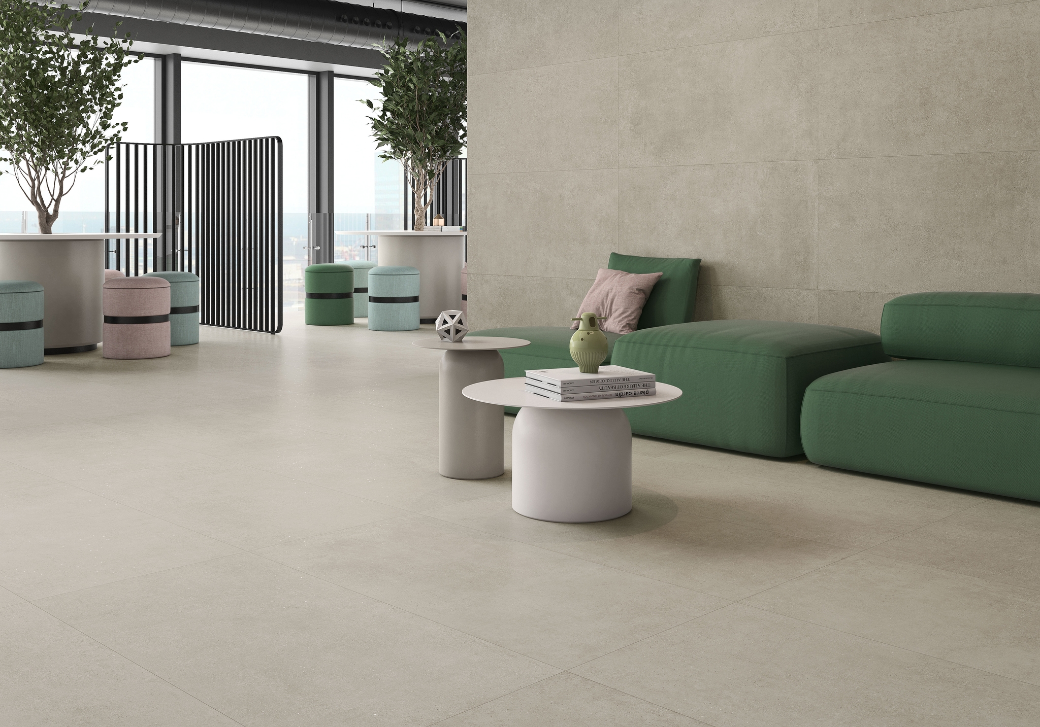 Изображение товара Керамогранит Argenta Gravel earth 60x120 60x120см 1.44 м² цвет бетон темный