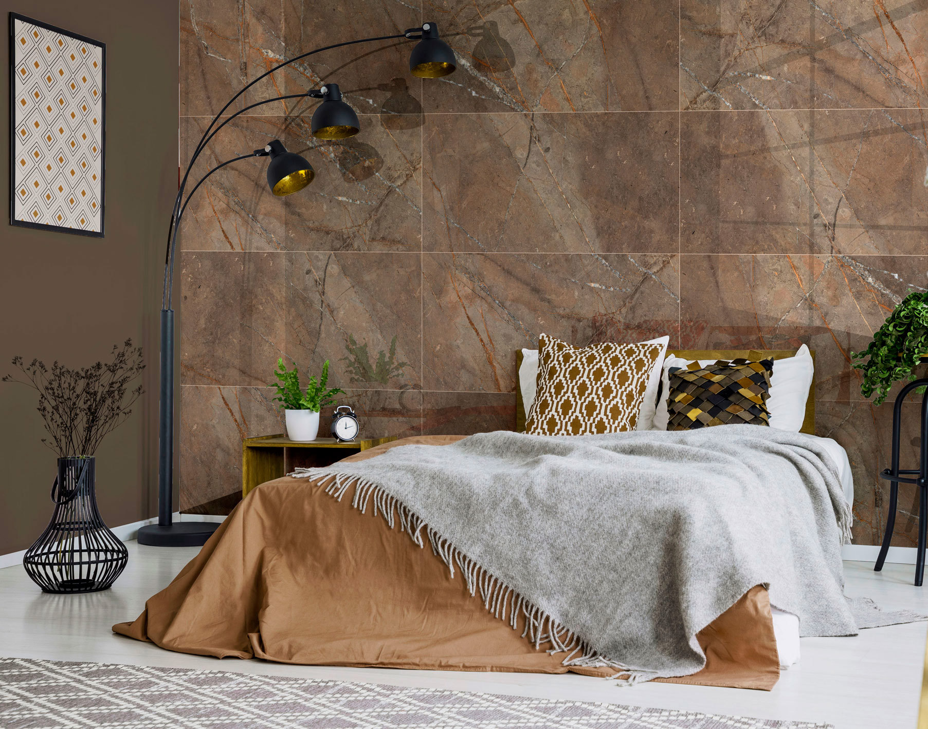 Изображение товара Керамогранит Global Tile GT120605604PR 60x120см 1.44 м² цвет коричневый