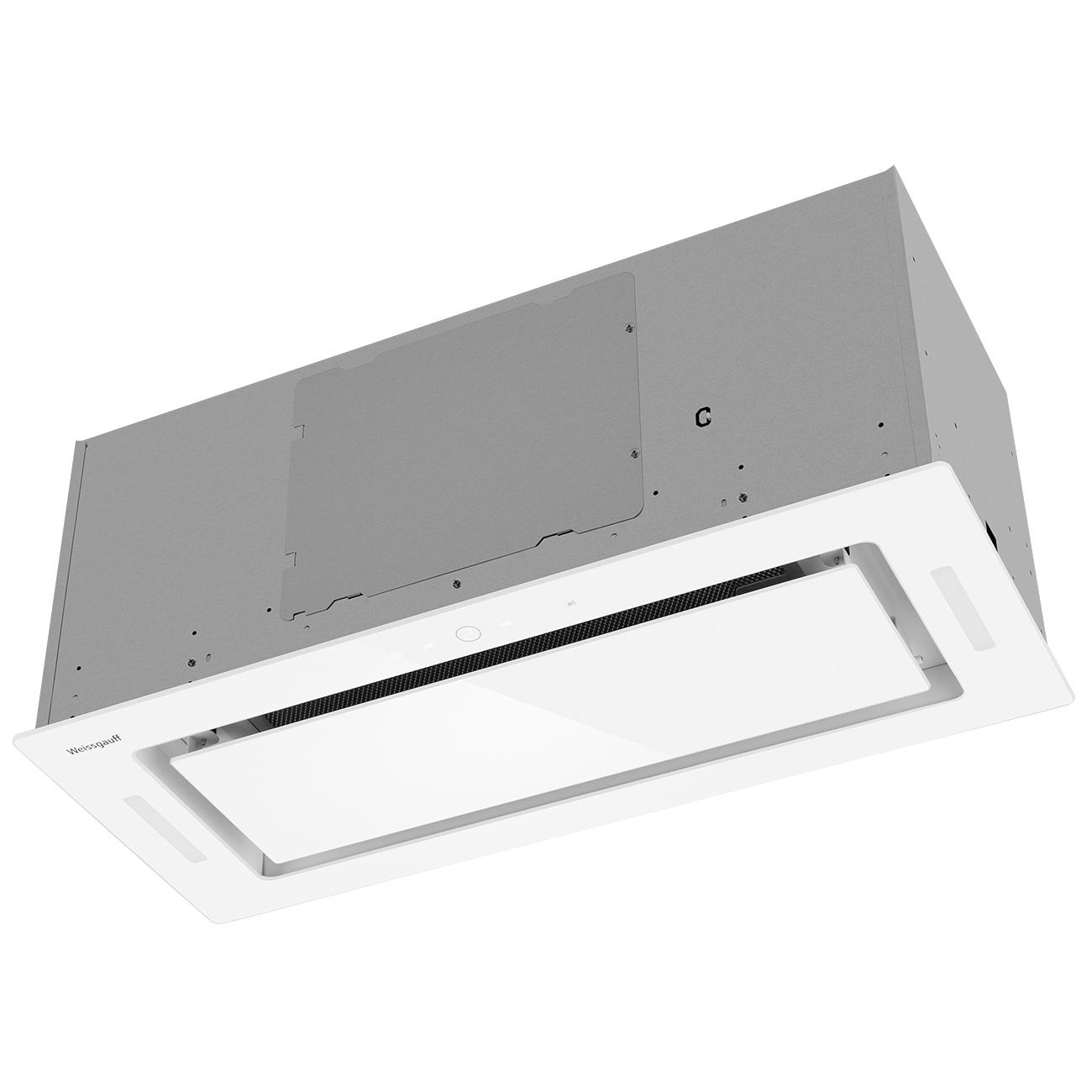 Изображение товара Встраиваемая вытяжка Weissgauff Aura 1200-72 72 см белая PREMIUM