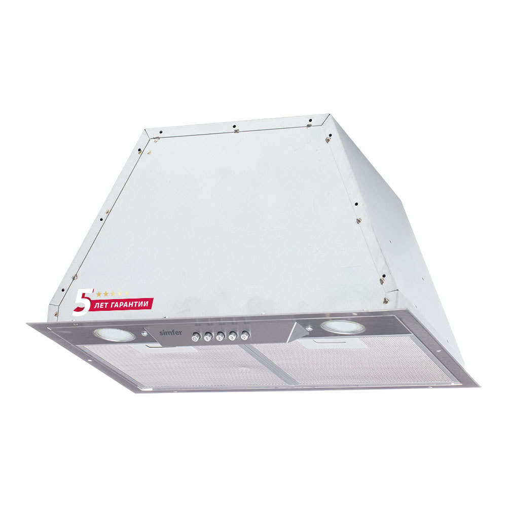 Изображение товара Встраиваемая вытяжка Simfer 8672SM 50 см цвет серый/серебристый
