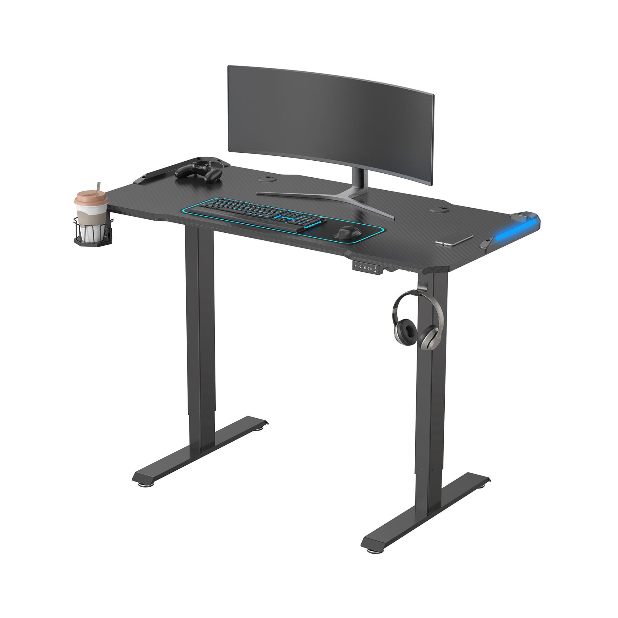 Изображение товара Стол Cactus CS-ED-GBK 120x120x60 см МДФ цвет черный