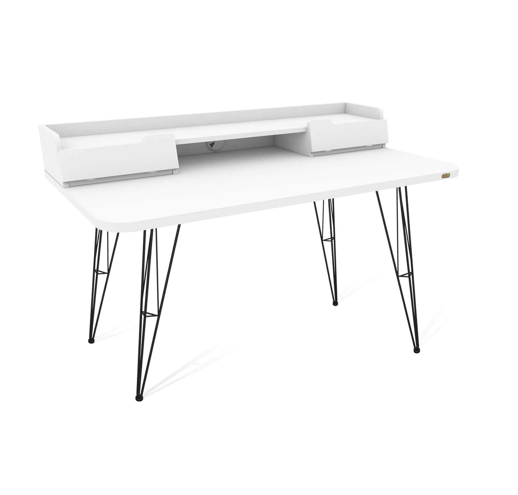 Изображение товара Стол Sheffilton 5302703305 120x89.5x65 см ЛДСП цвет белый