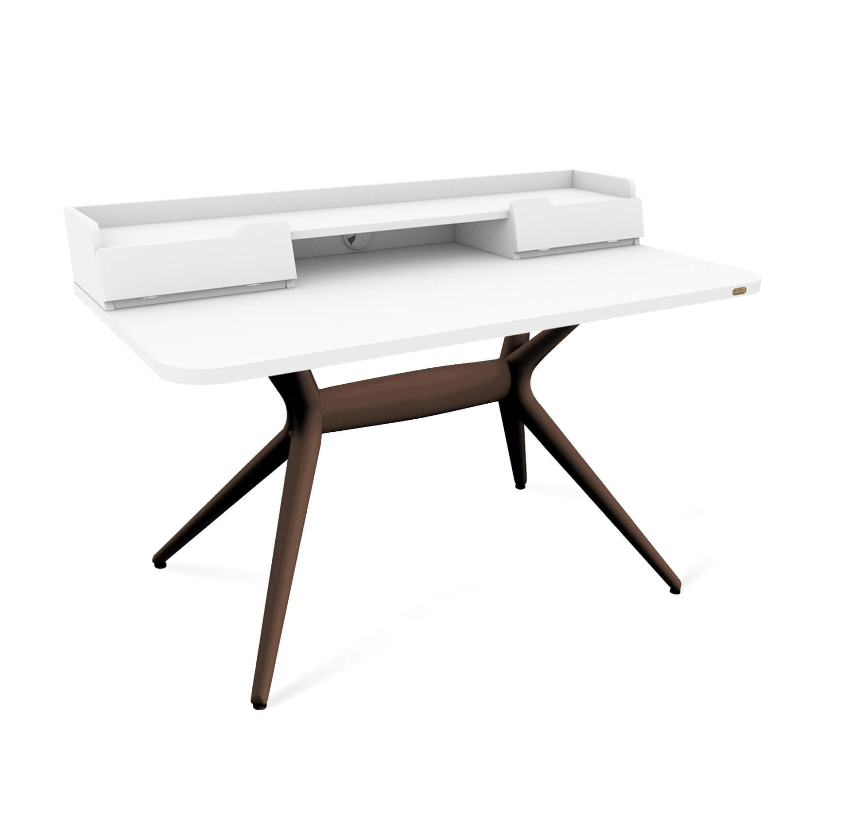 Изображение товара Стол Sheffilton 9866014501 120x89x65 см ЛДСП цвет белый