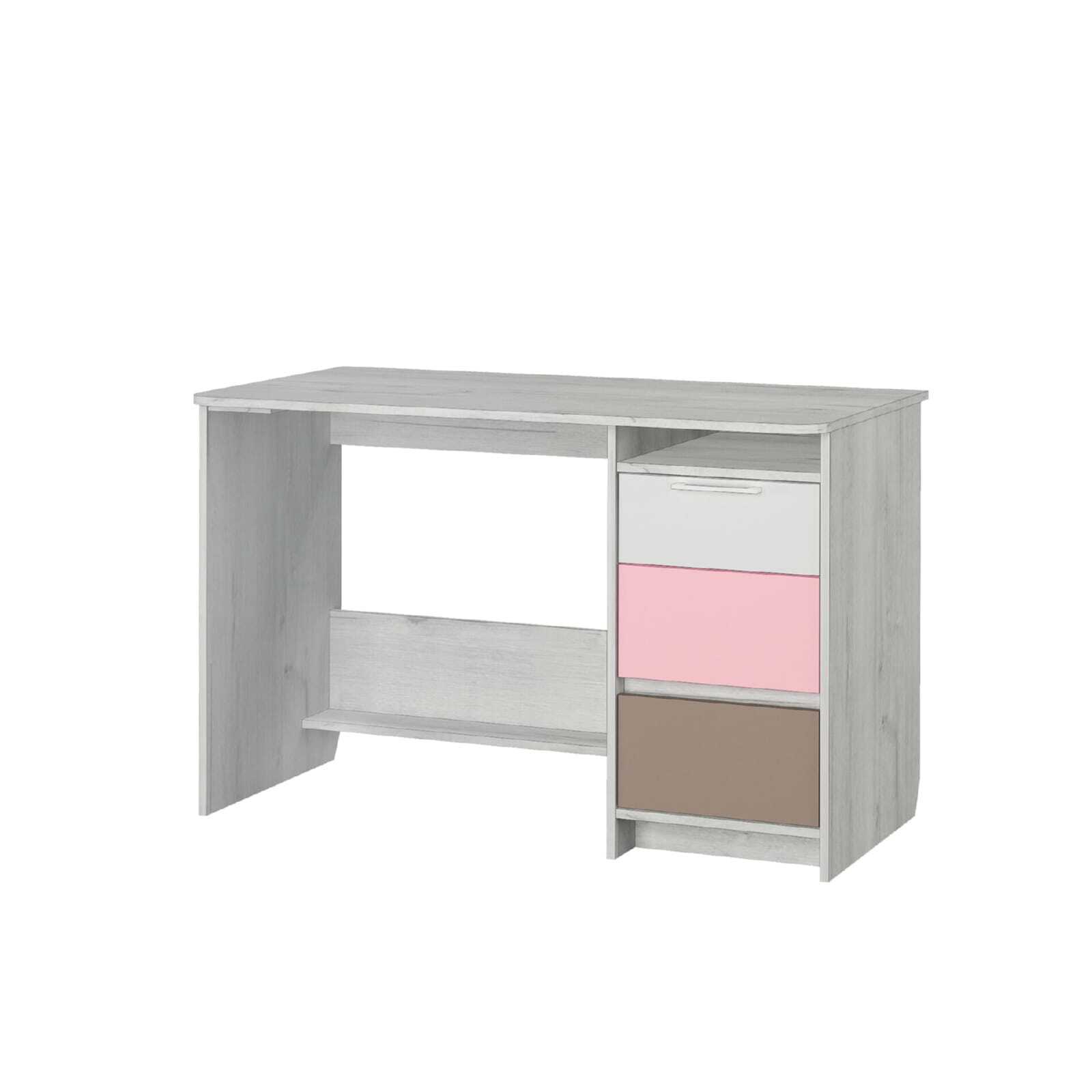 Изображение товара Многофункциональный стол ГК Аквилон Зефир №17.2 120x76.7x63.2 см белый ЛДСП для работы и учебы