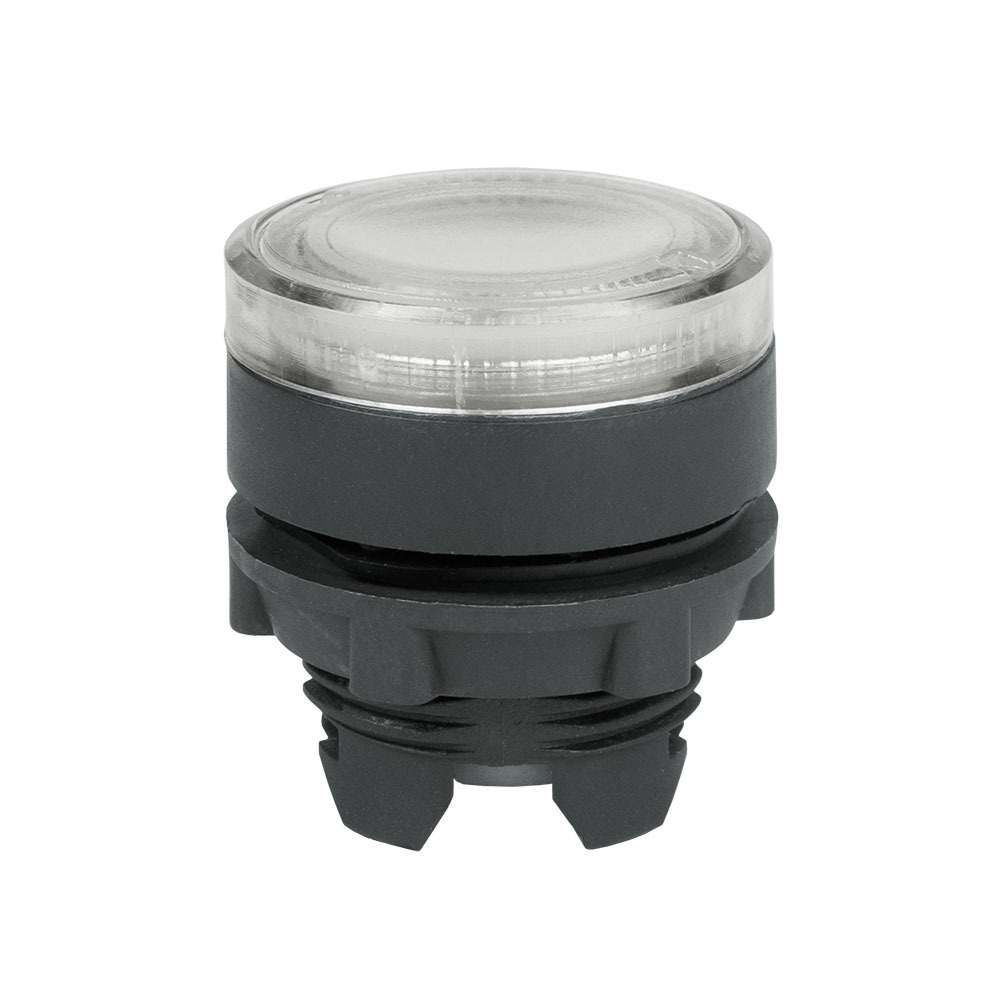 Изображение товара Головка кнопки КЭАЗ OptiSignal D22 A5-PL-1 с подсветкой ZB5AW313 пластик цвет белый Изображение товара Головка кнопки КЭАЗ OptiSignal D22 A5-PL-1 с подсветкой ZB5AW313 пластик цвет белый