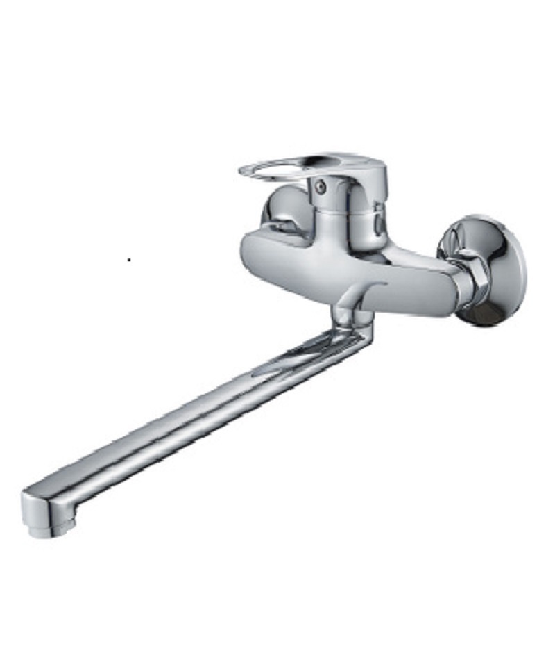 Изображение товара Смеситель для кухни Aloute A3153 поворотный излив 22 см хром