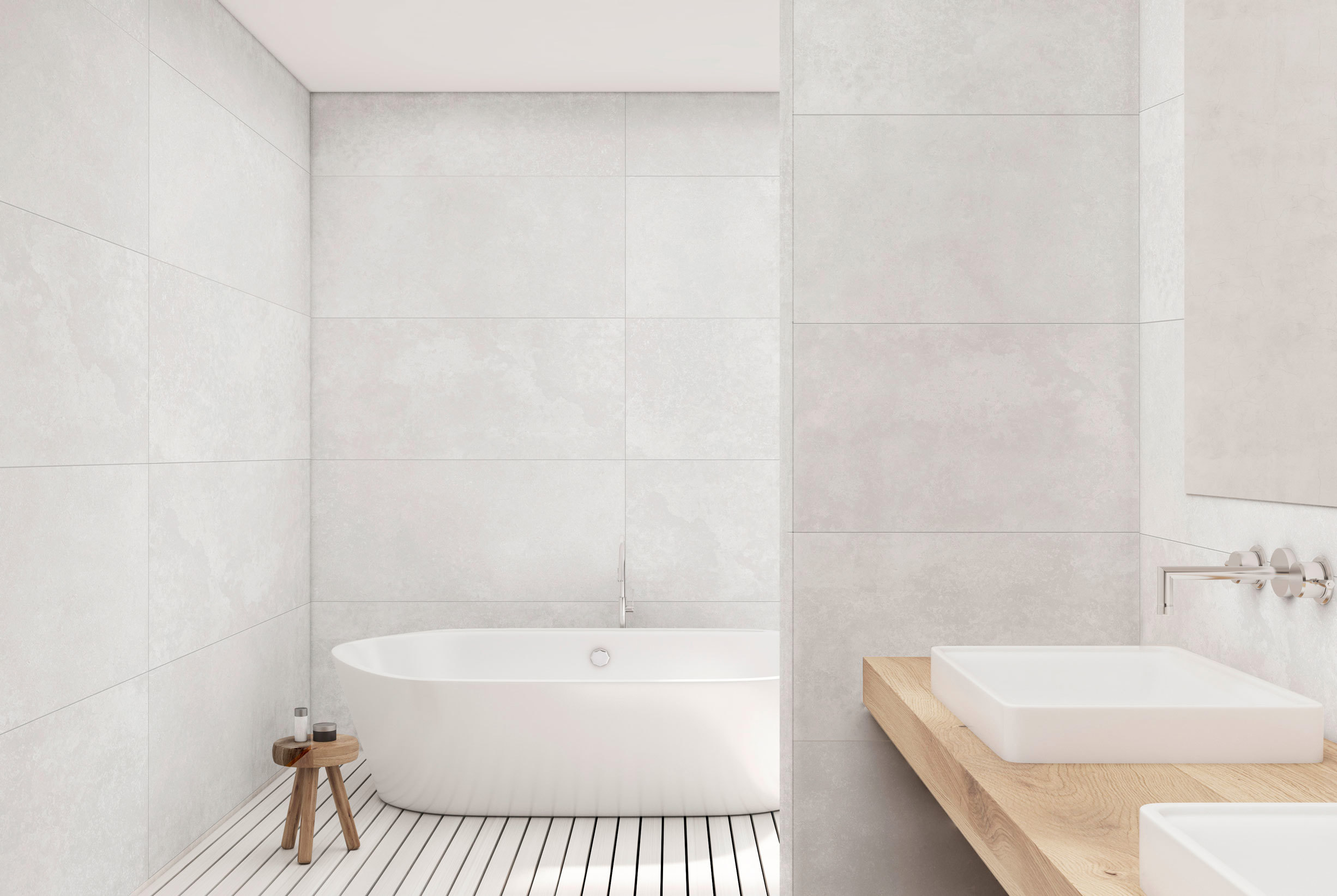 Изображение товара Керамогранит Typhoon_GT 60x120 см серый матовый для пола и стен