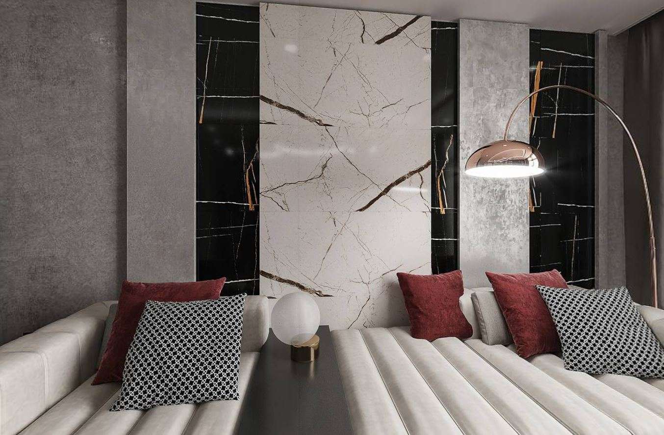 Изображение товара Керамогранит AB 1054G 60x120 см белый, полированный для интерьера и фасада