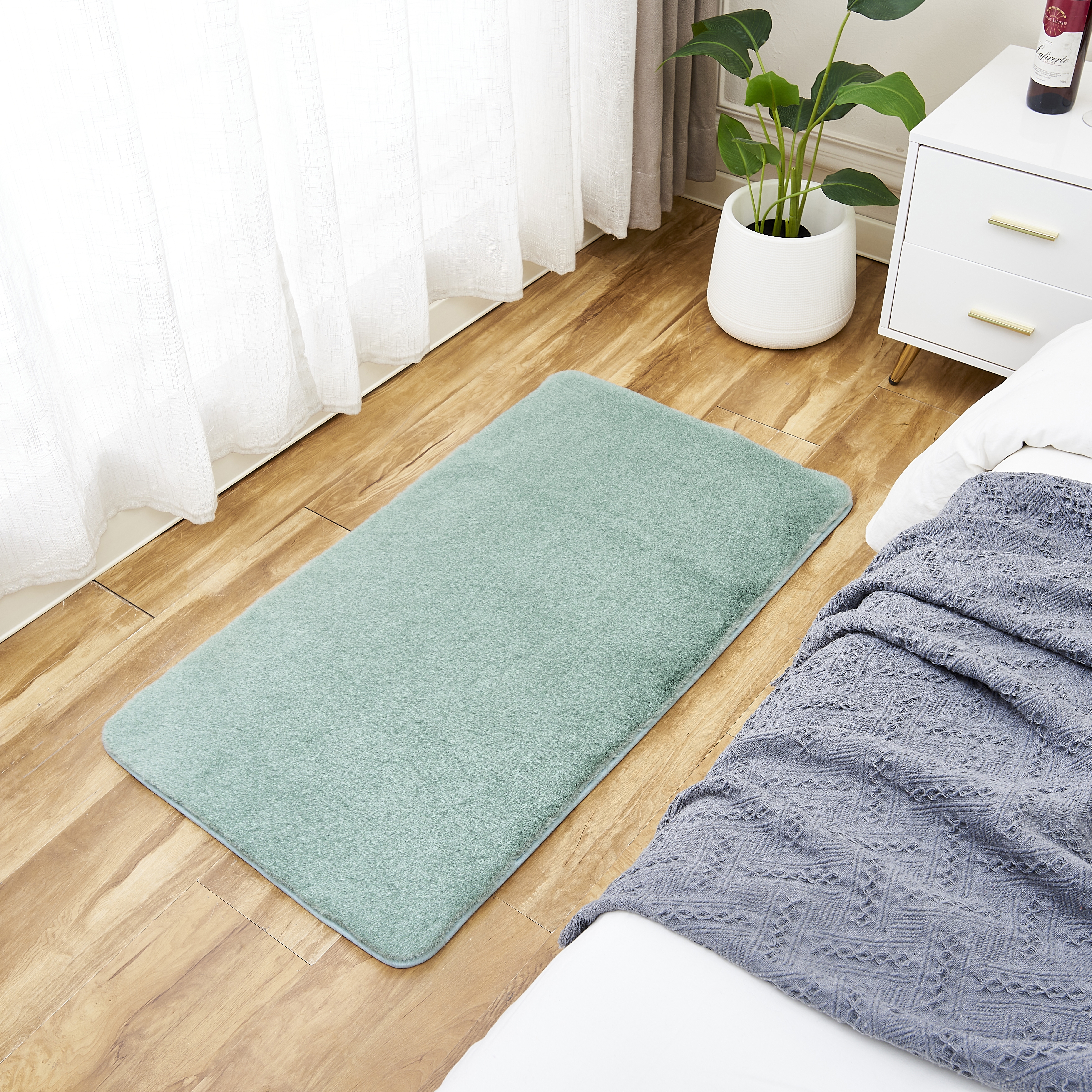 Изображение товара Ковер Bingo Mix 60x110 см полиэстер зеленый абстрактный