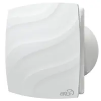 Изображение товара Вентилятор осевой вытяжной Era Wave D100 мм 25 дБ 95 м3/ч белый