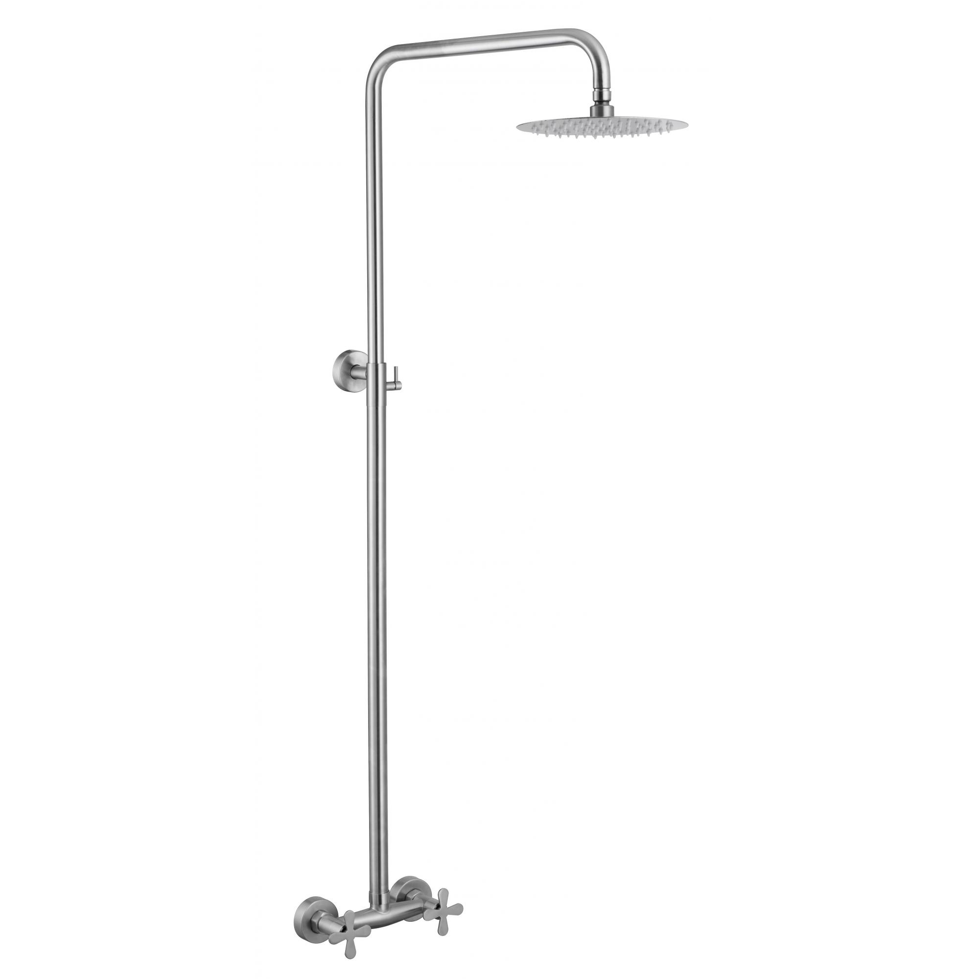 Изображение товара Душевая система FMARK FS8505 Двухвентильный смеситель цвет сатин