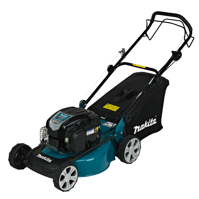 Изображение товара Газонокосилка бензиновая Makita PLM4621N2 3.26 л.с 46 см с регулировкой высоты и системой 3 в 1