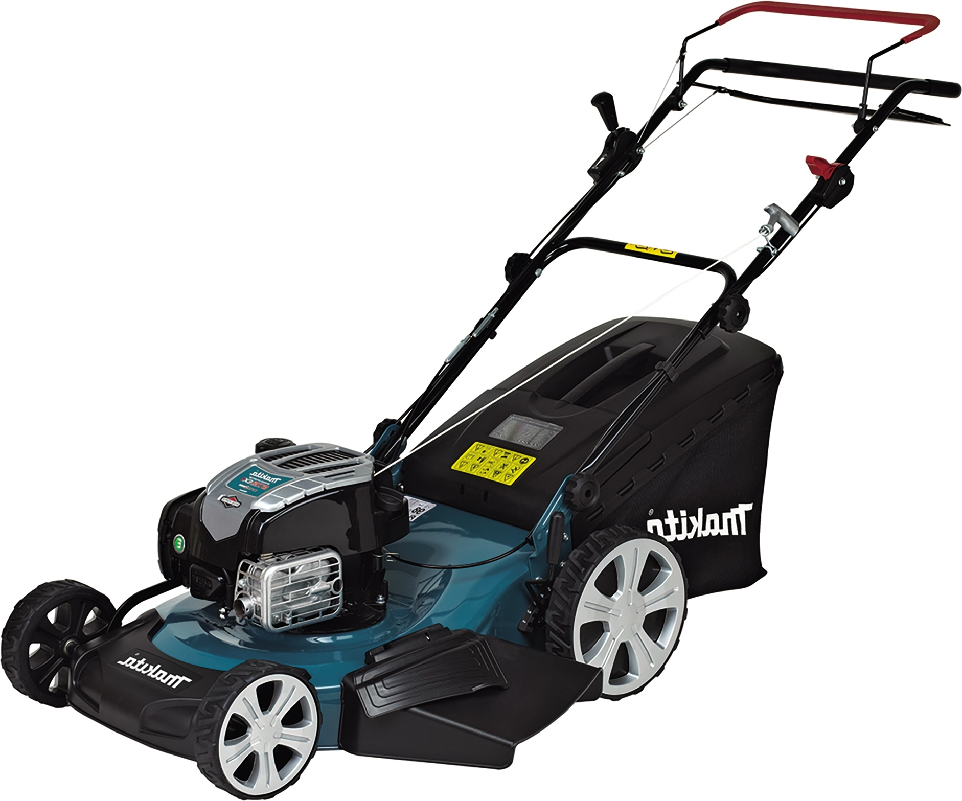 Изображение товара Газонокосилка бензиновая Makita PLM5600N2 3.4 л.с 56 см