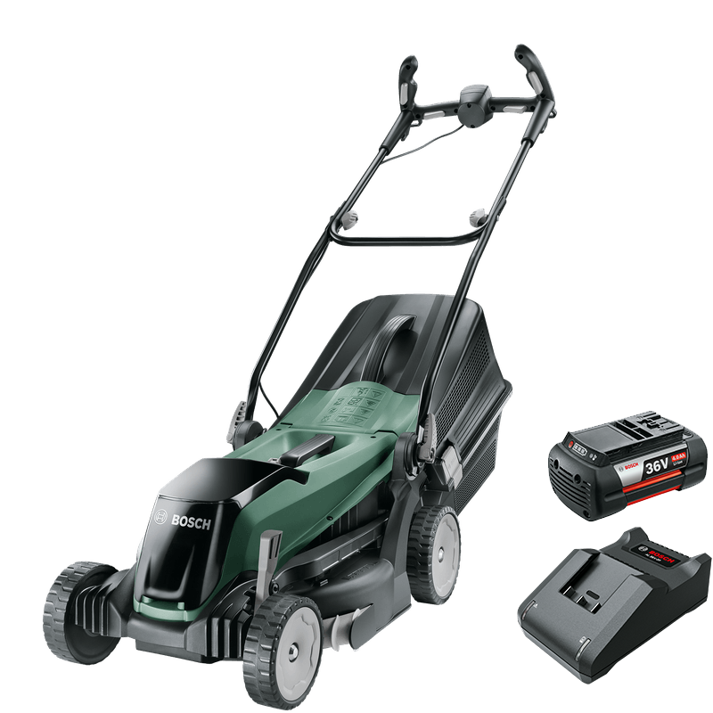 Изображение товара Газонокосилка аккумуляторная Bosch EasyRotak 36-550 36 В 38 см