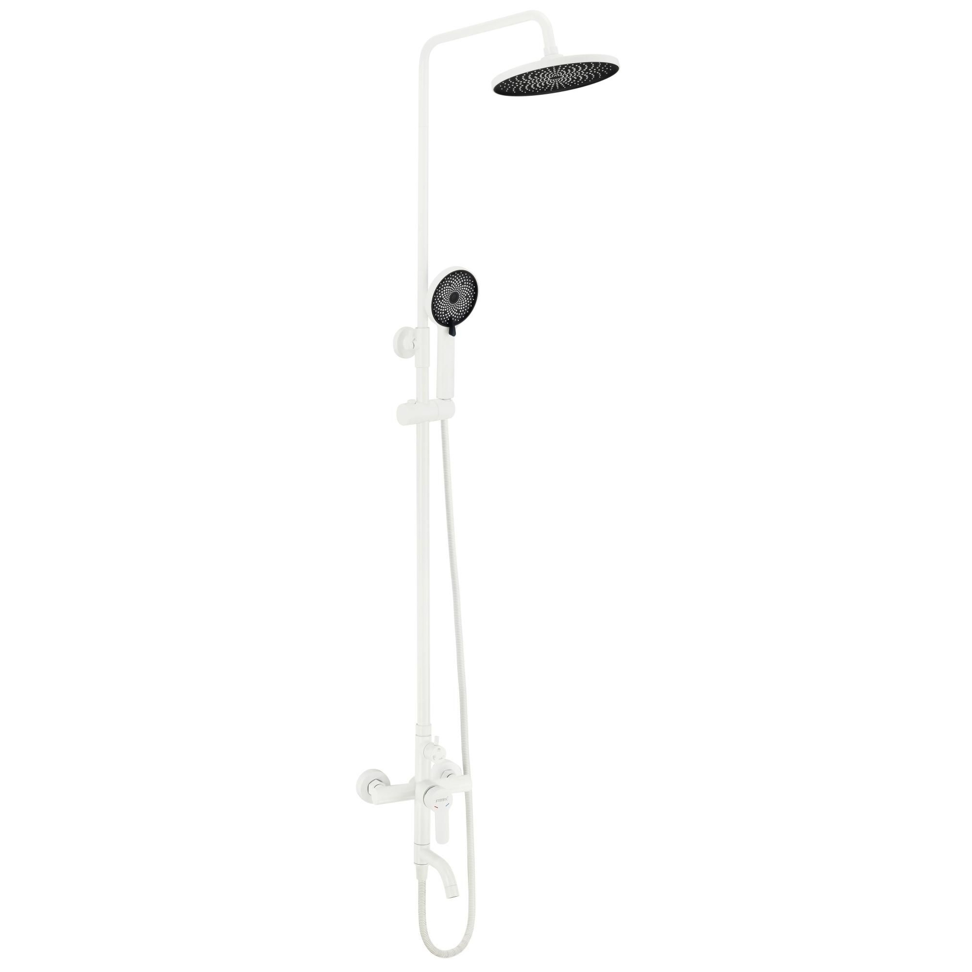 Изображение товара FMARK FS8245W Душевая система однорычажный смеситель белый