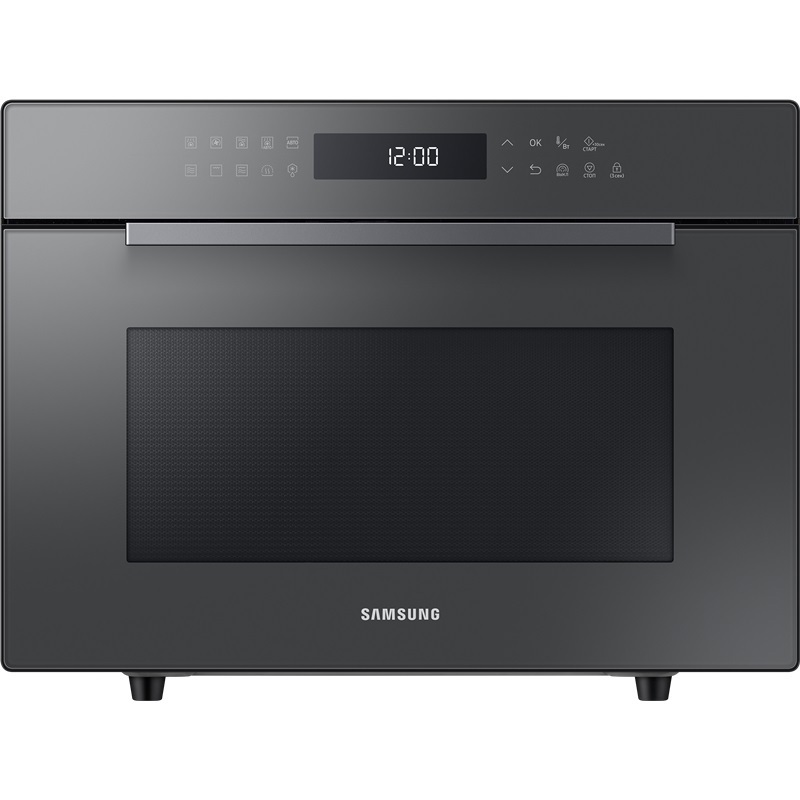 Изображение товара Встраиваемая микроволновая печь Samsung MC35R8088LC/BW 35 л 52.8x40.4x48.1 см цвет серый