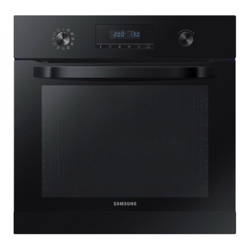 Изображение товара Встраиваемый духовой шкаф Samsung NV68R3370BB/WT 59.5x59.5x57 см цвет черный