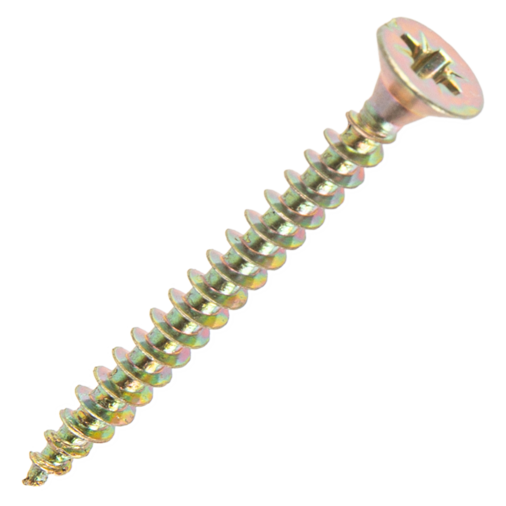 Изображение товара Саморезы универсальные потайные острые оцинкованные 4x40 200 шт.