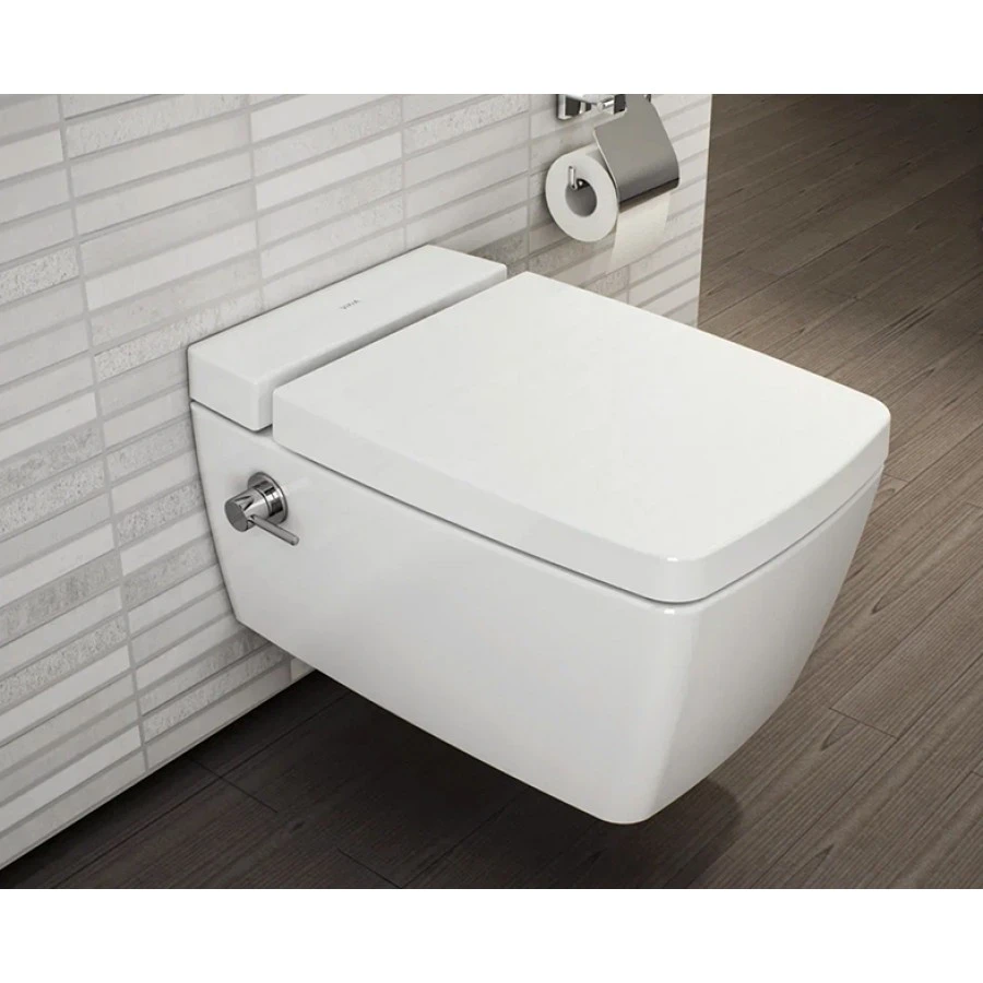 Изображение товара Подвесной безободковый унитаз Vitra Metropole 23-00000389 с микролифтом и гарантий 10 лет