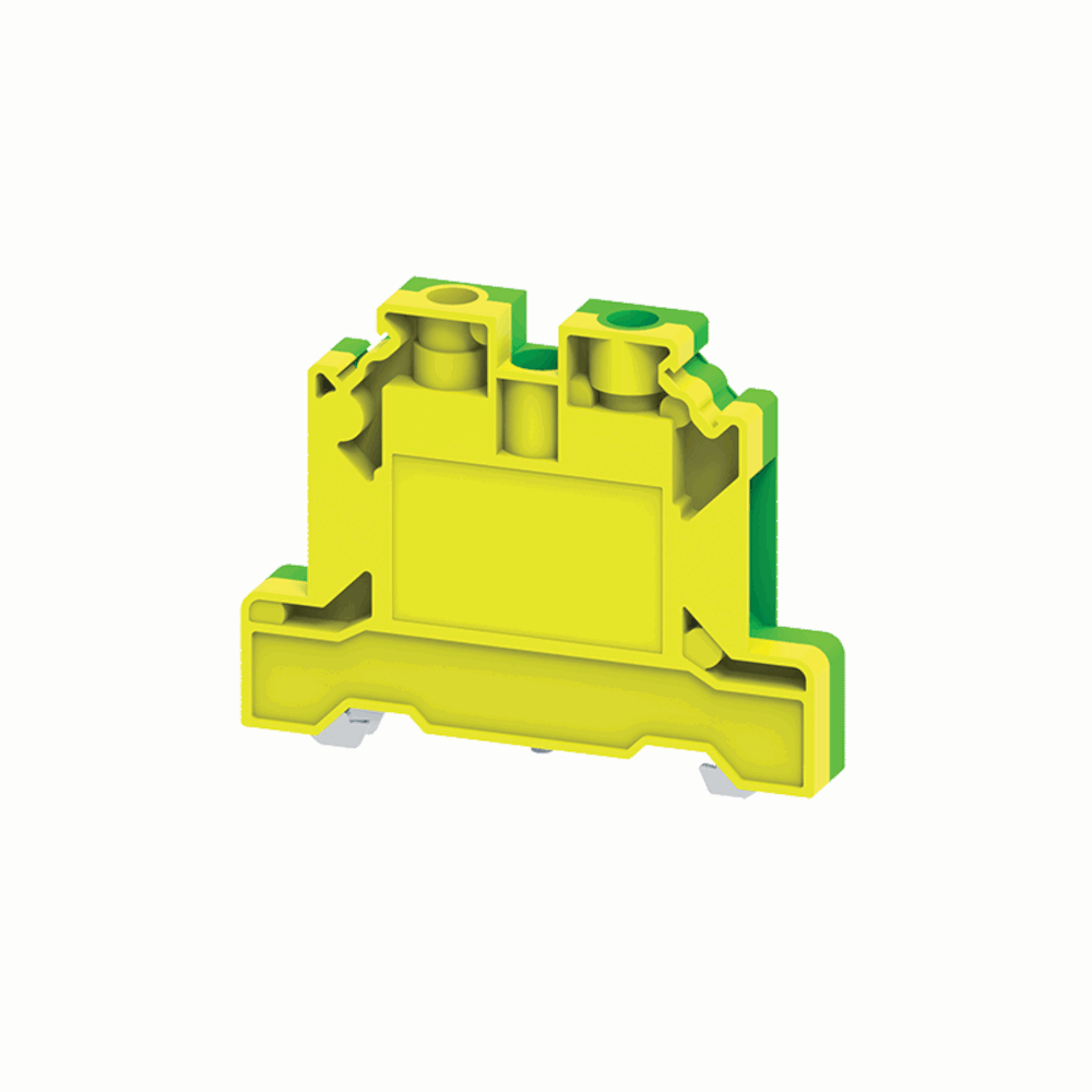 Изображение товара КЭАЗ OptiClip 2-проводная клемма заземляющая 6 мм2 на DIN-рейку