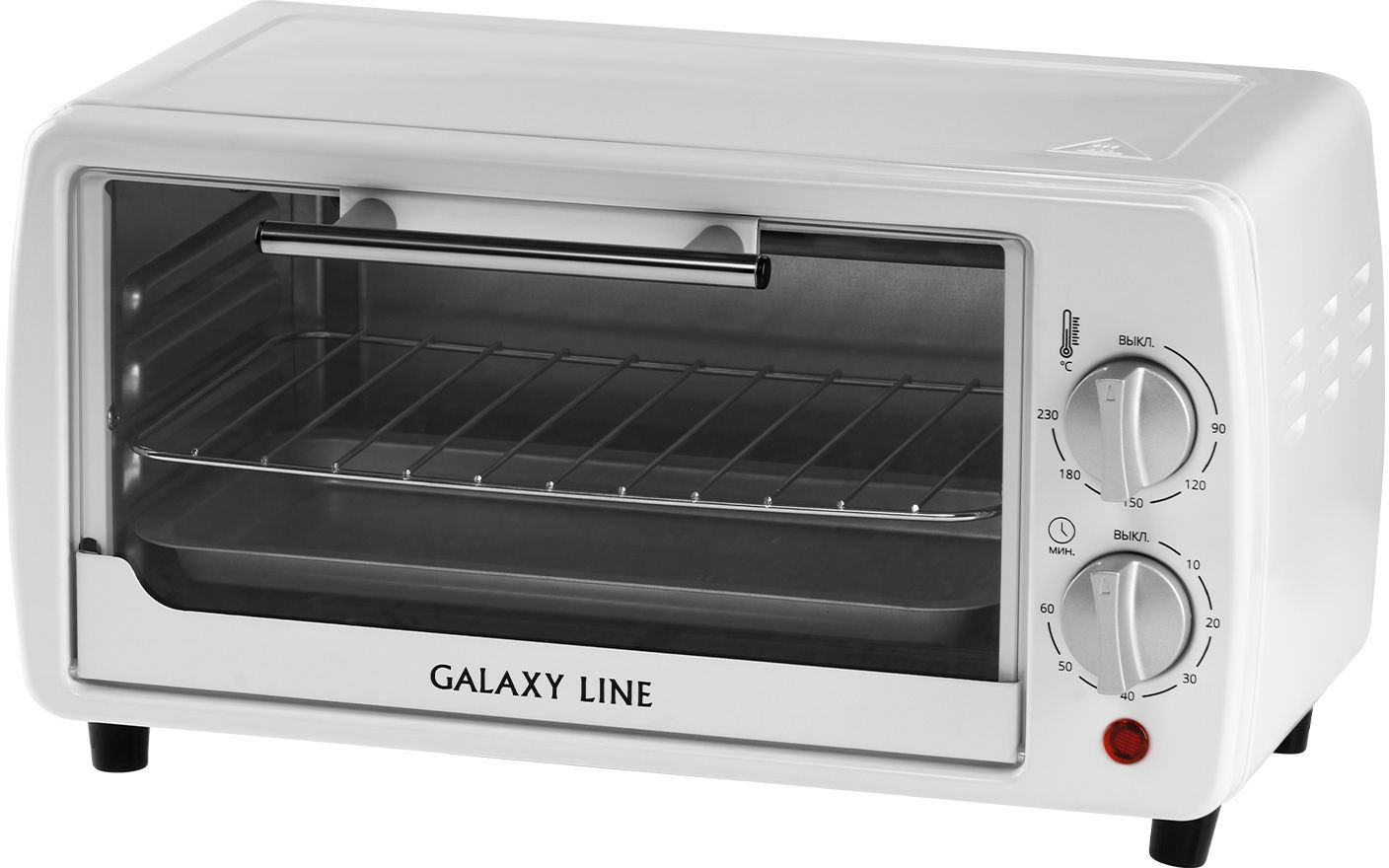 Изображение товара Духовой шкаф GALAXY LINE GL2625 1000 Вт 8л компактный белый