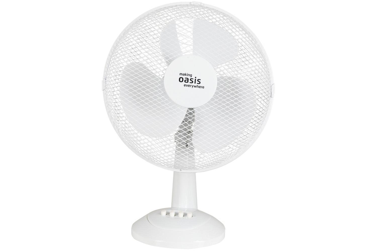 Изображение товара Вентилятор напольный Oasis VT-30W3 30 Вт D28 см цвет белый 2 шт.