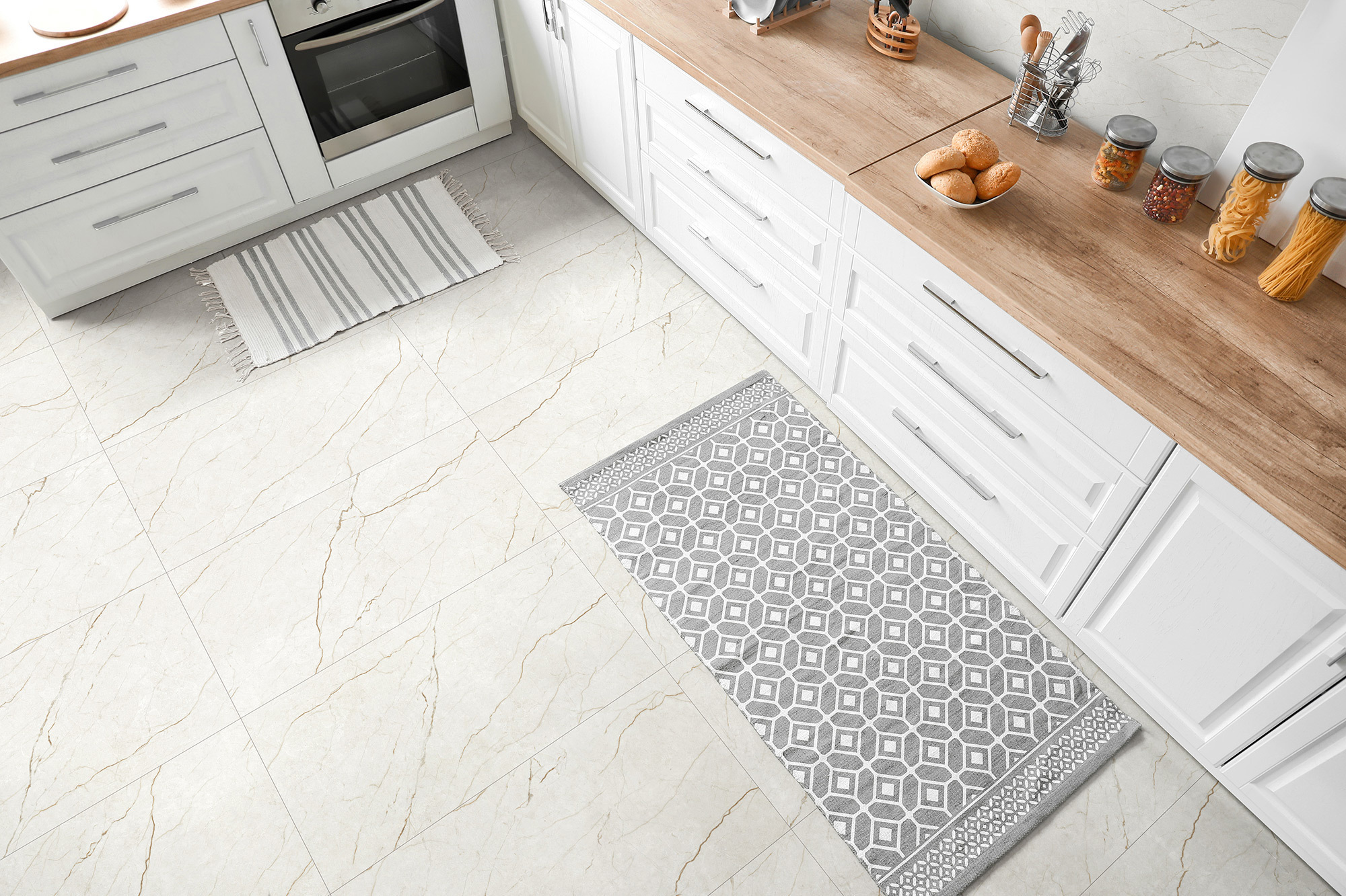 Изображение товара Керамогранит Global tile Ariana_gt GT408015007MSR11 40x80см цвет светло-бежевый