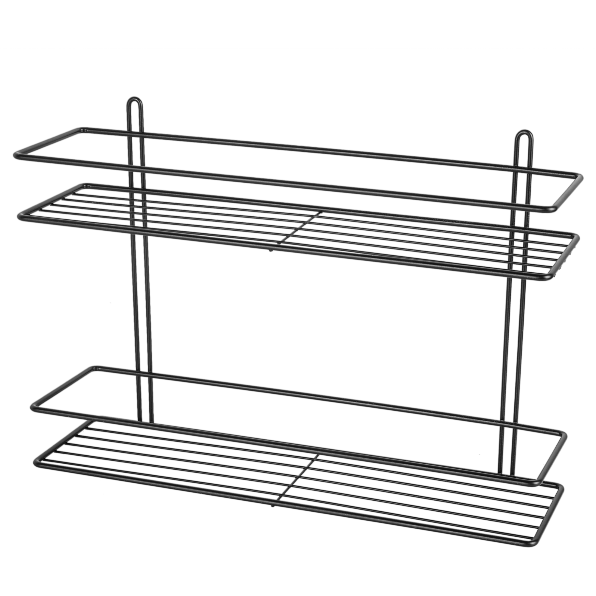 Изображение товара Полка для душа ProfFero С27427 2 яруса черный матовый