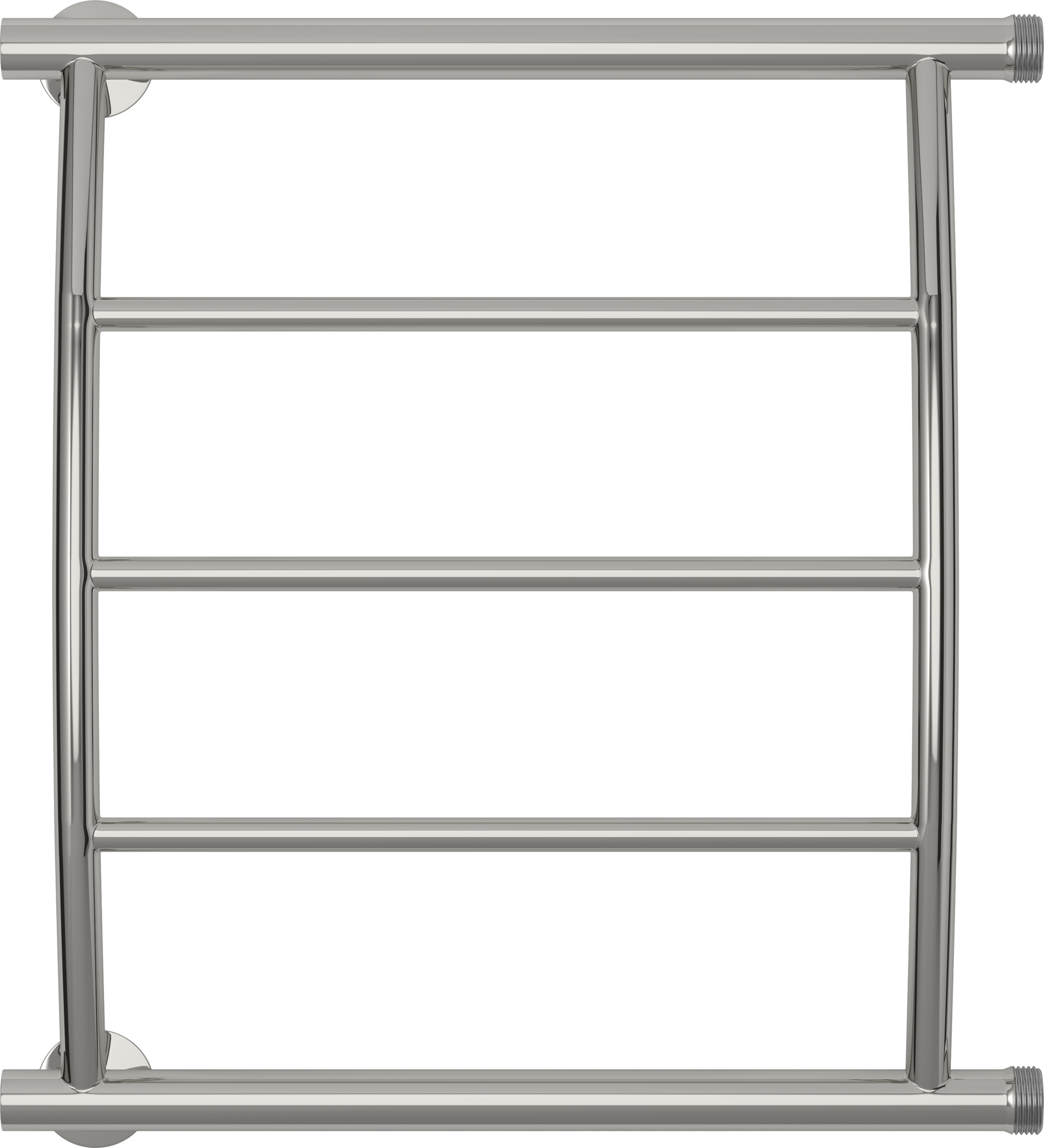 Изображение товара Водяной полотенцесушитель лесенка Сунержа Акватика-П 50x50 см хром нержавеющая сталь