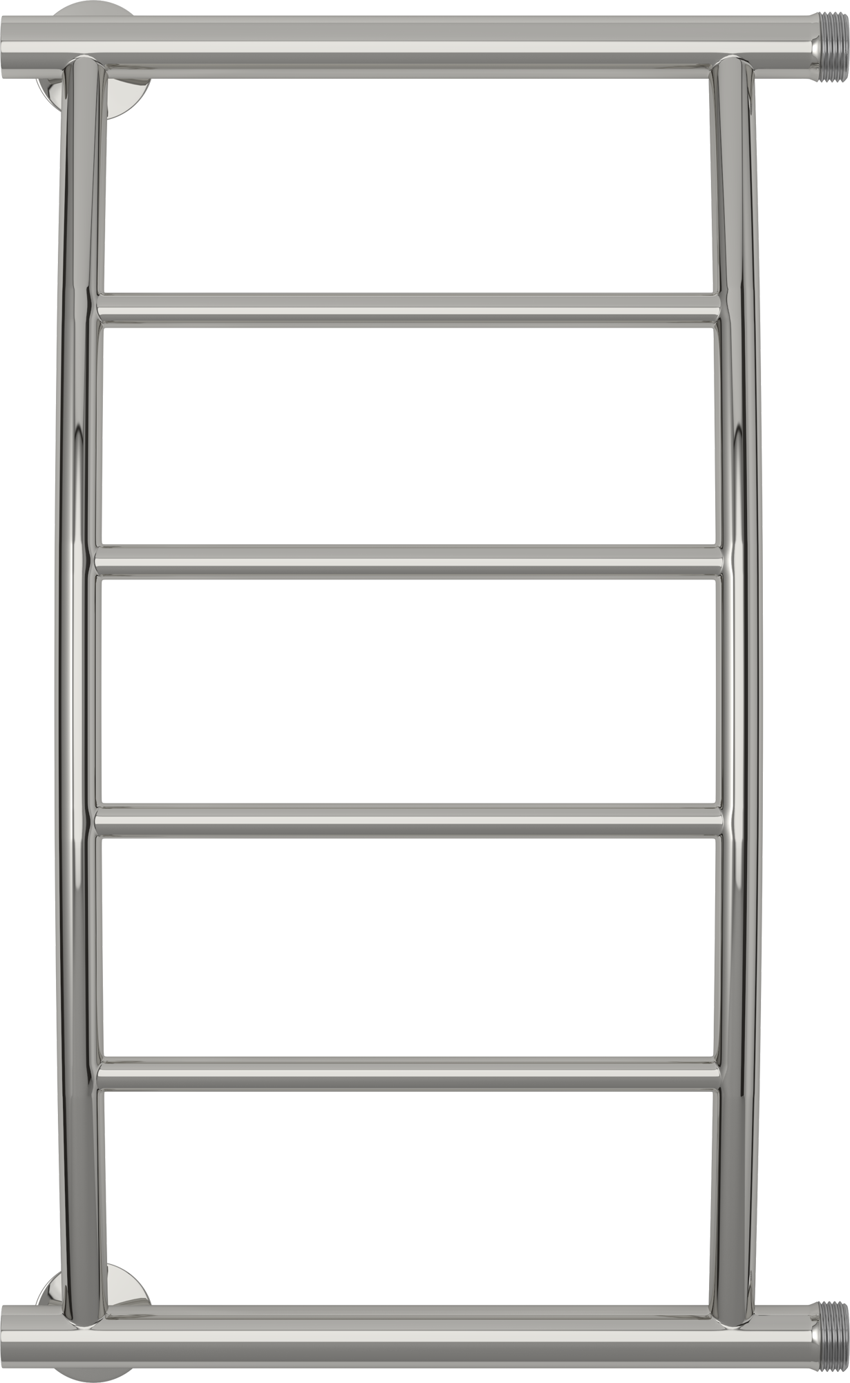 Изображение товара Полотенцесушитель водяной лесенка Сунержа Акватика-П 60x40 см боковая подводка 1" нержавеющая сталь цвет хром