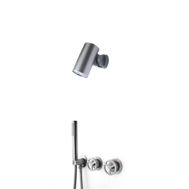 Изображение товара Душевая система встраиваемая Bronze de Luxe LIBERTY 5011GG-S графит Италия