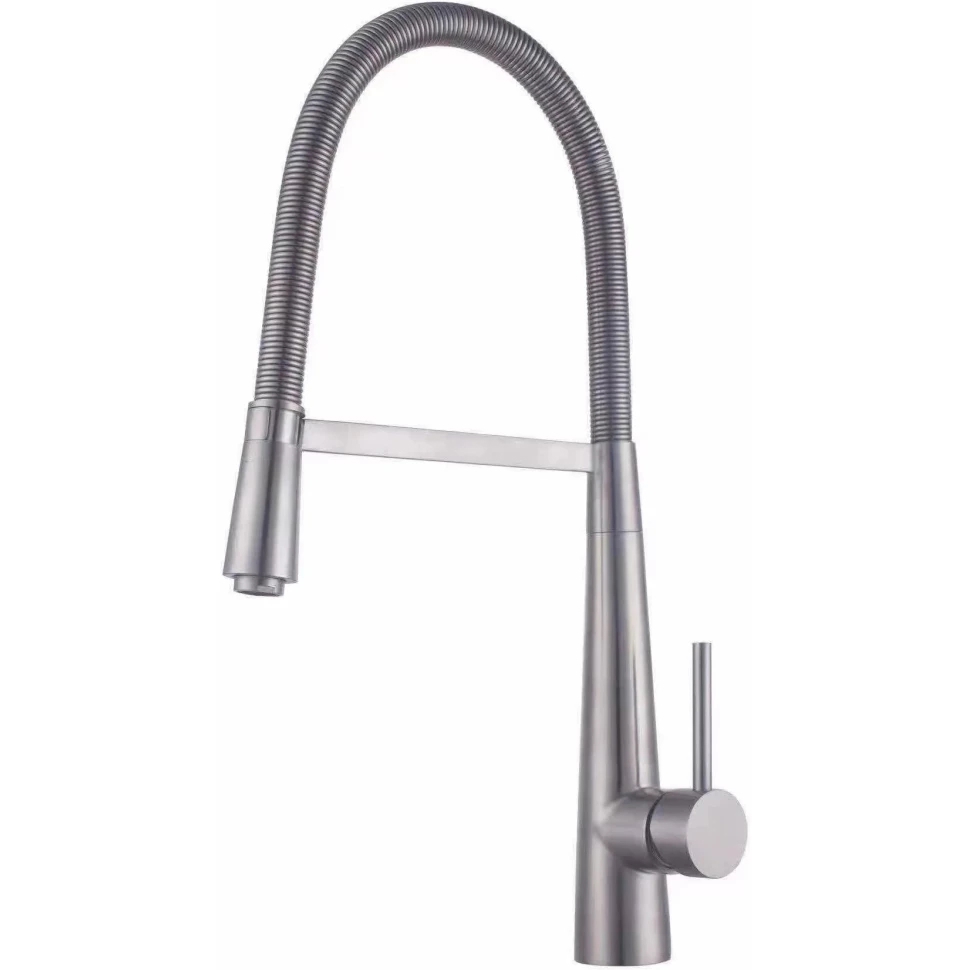 Изображение товара Смеситель для кухни Savol S-SUS6014 гибкий излив 19.5 см цвет сатин