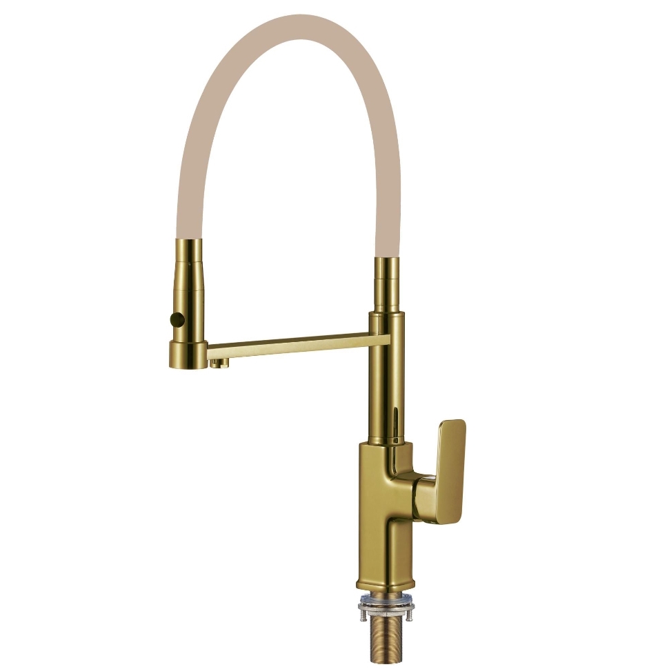 Изображение товара Смеситель для кухни Savol S-L1808C-12 гибкий излив 22.7 см цвет бронза