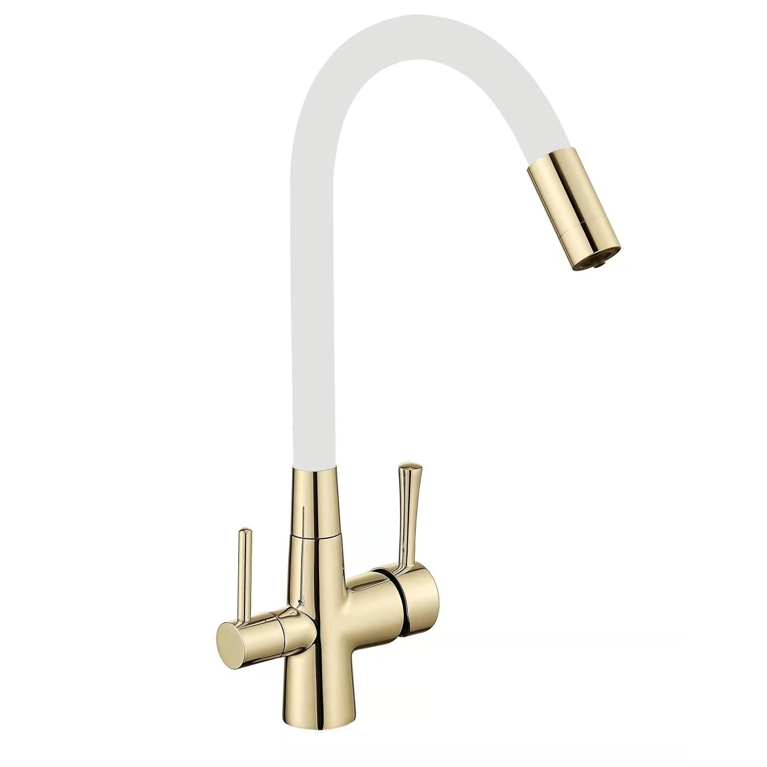 Изображение товара Смеситель для кухни Savol S-L1806B-02 с гибким изливом золото