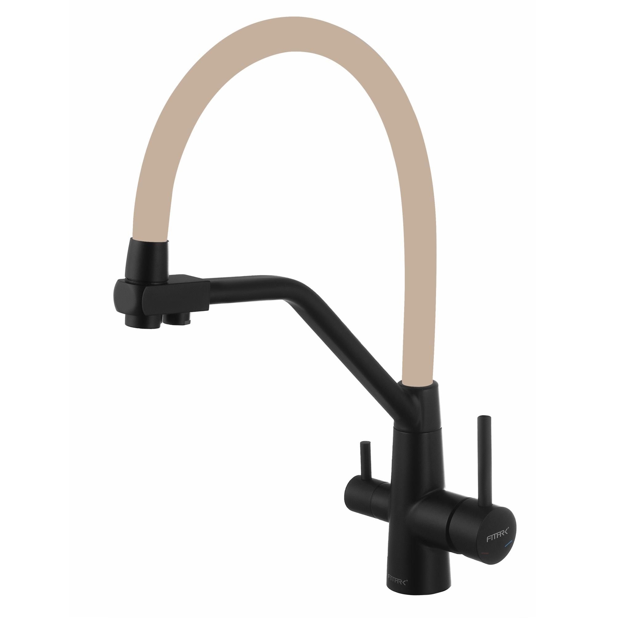 Изображение товара Смеситель для кухни Fmark FS0662-H12 гибкий излив 23.7 см цвет черный