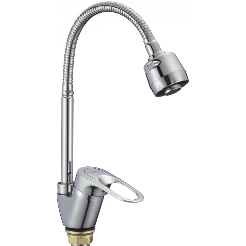 Изображение товара Смеситель для кухни Fmark FM4304 гибкий излив 19.8 см цвет хром