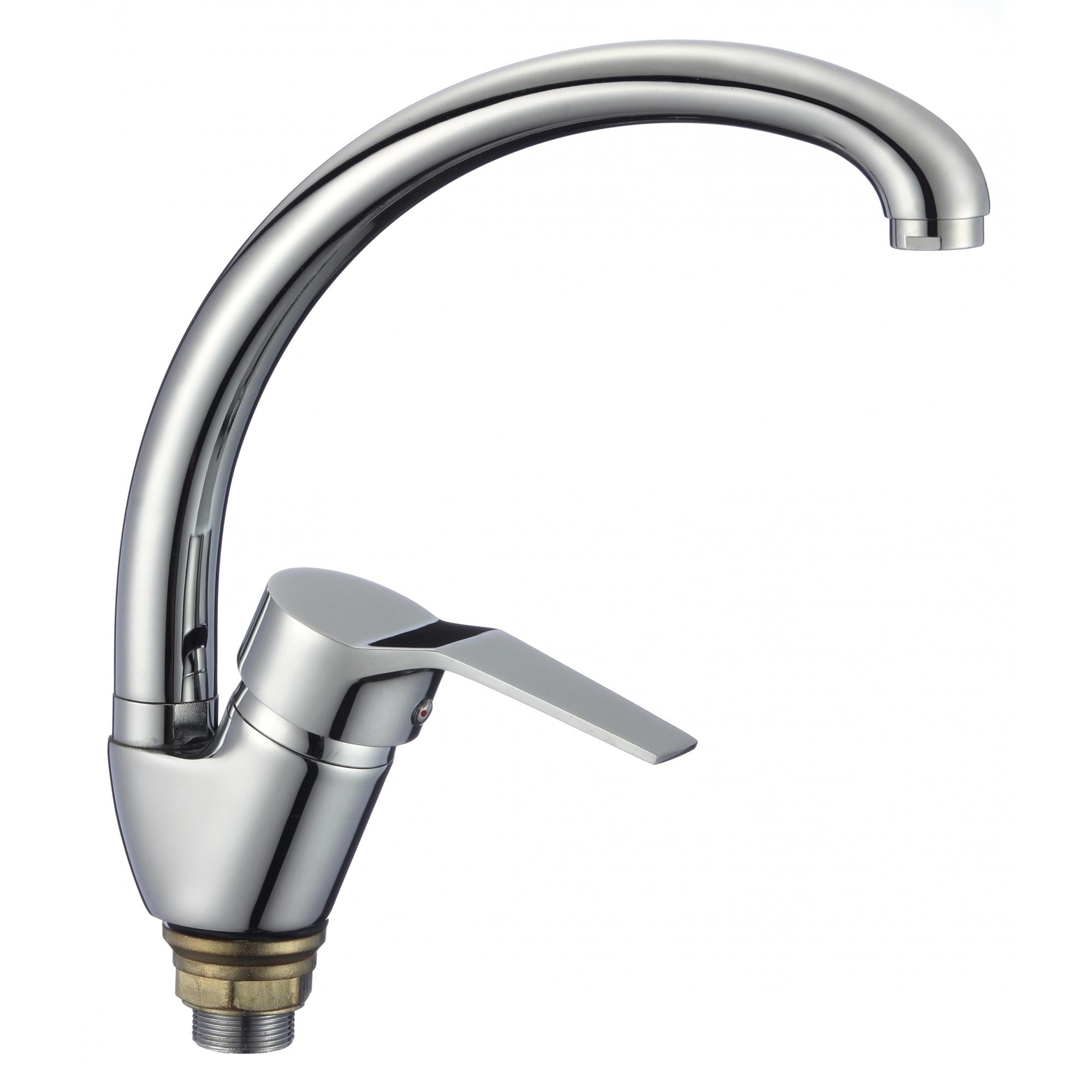 Изображение товара Смеситель для кухни Fmark FM4163 поворотный излив 19.8 см цвет хром