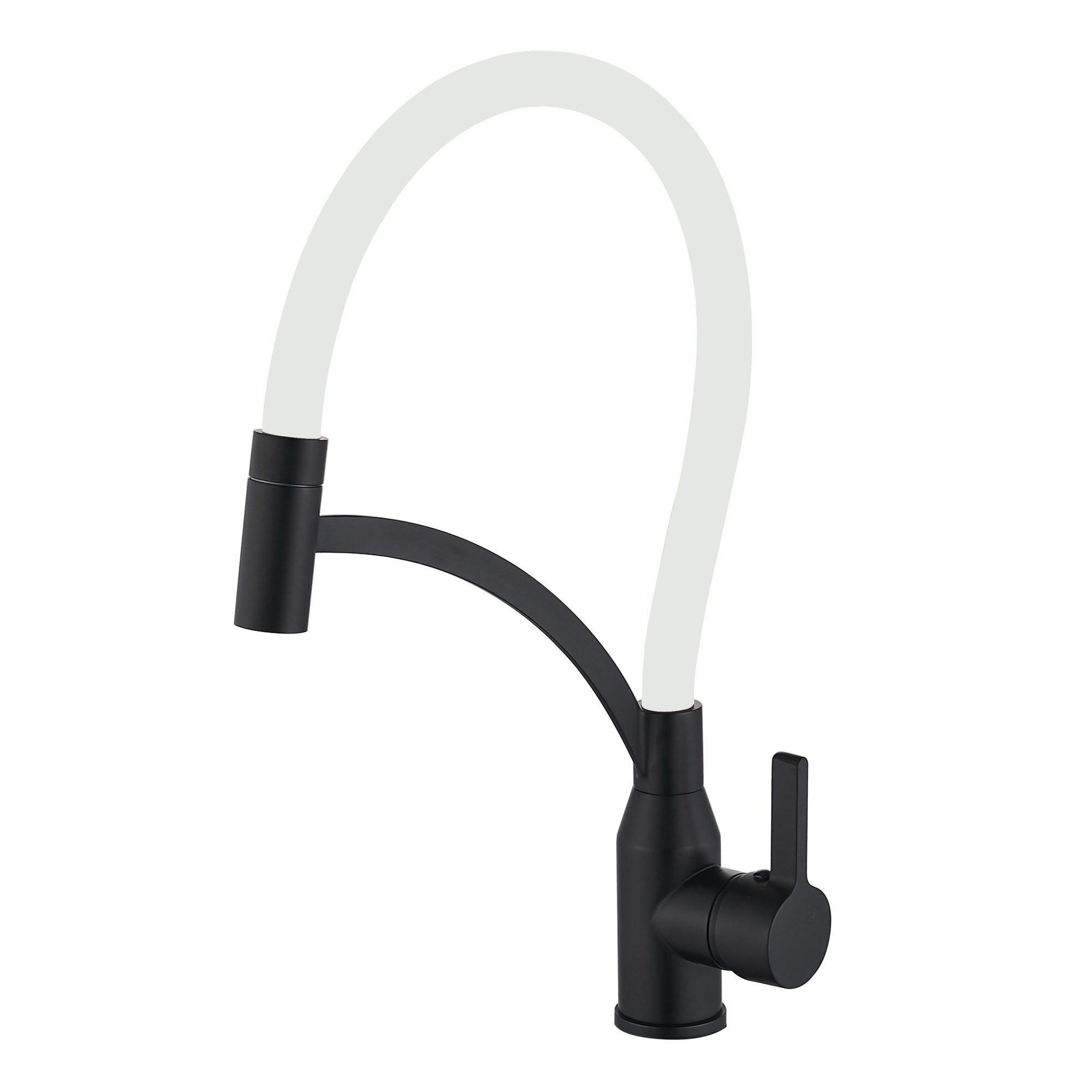 Изображение товара Смеситель для кухни Fmark FS8244H-02 гибкий излив 20.2 см цвет черный Изображение товара Смеситель для кухни Fmark FS8244H-02 гибкий излив 20.2 см цвет черный