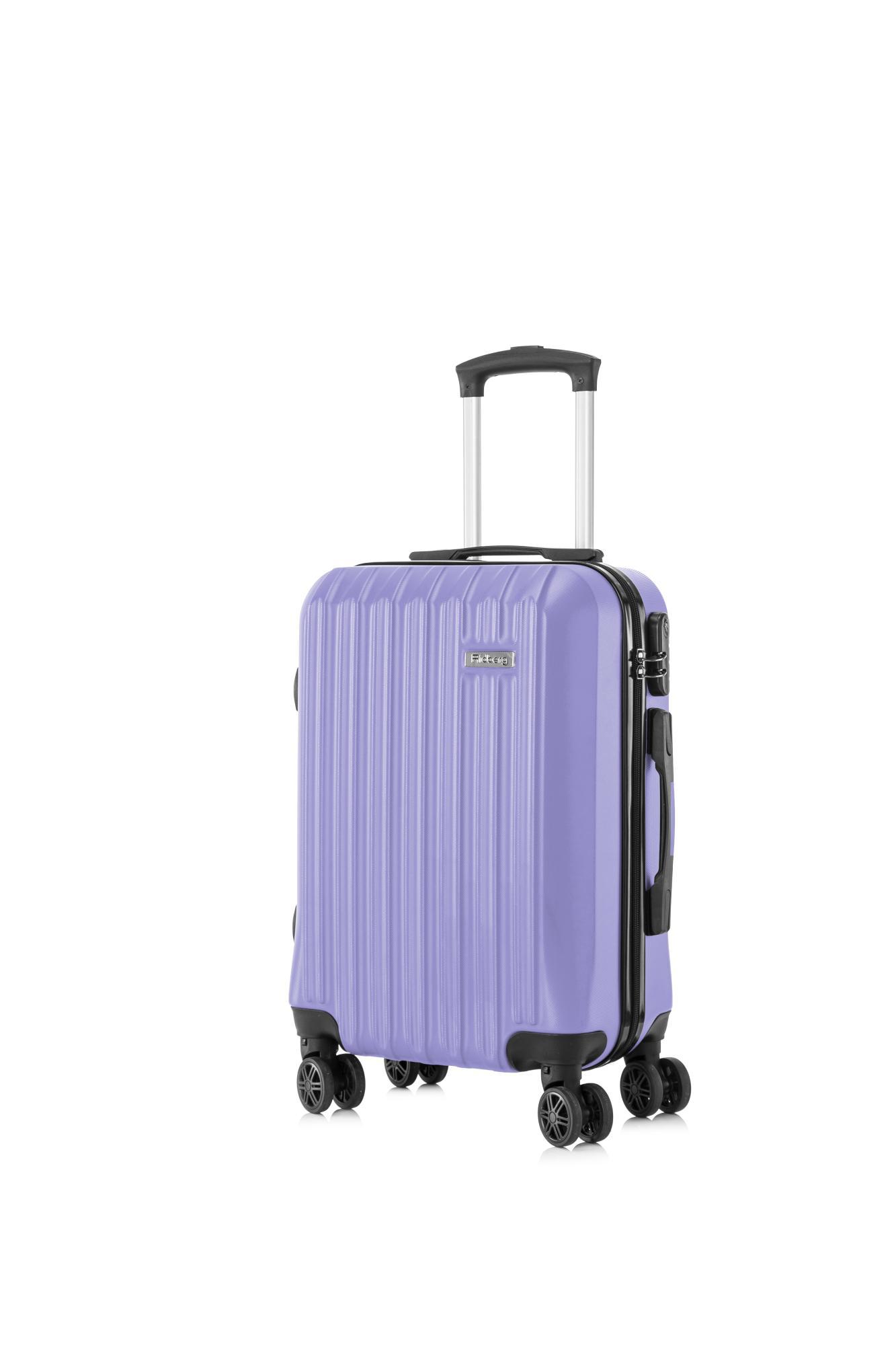 Изображение товара Чемодан Ridberg Discover размер L из ударопрочного ABS-пластика Фиолетовый