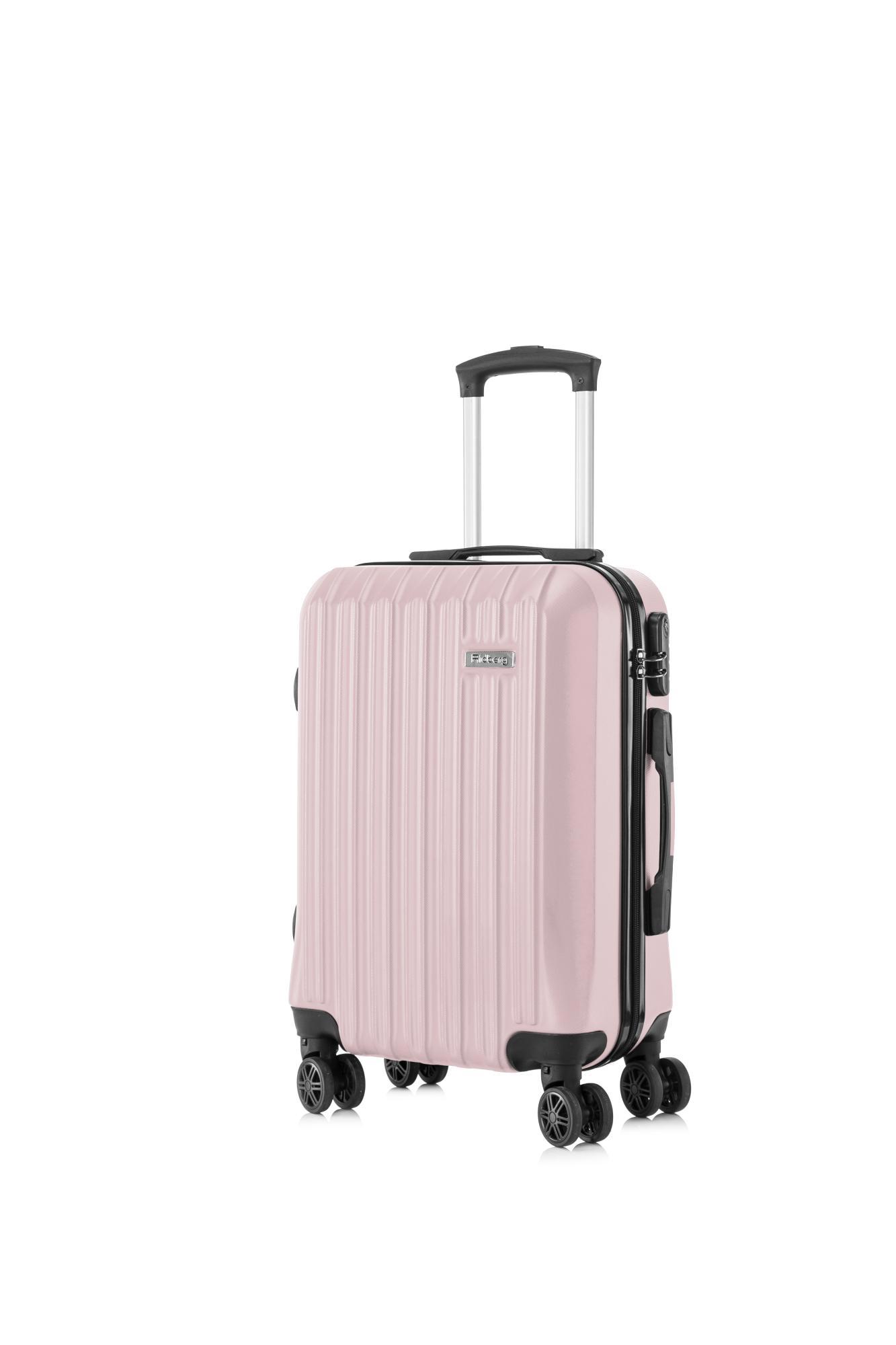 Изображение товара Чемодан Ridberg Discover размер M 44x60x28 см abs-пластик цвет светло-розовый Изображение товара Чемодан Ridberg Discover размер M 44x60x28 см abs-пластик цвет светло-розовый