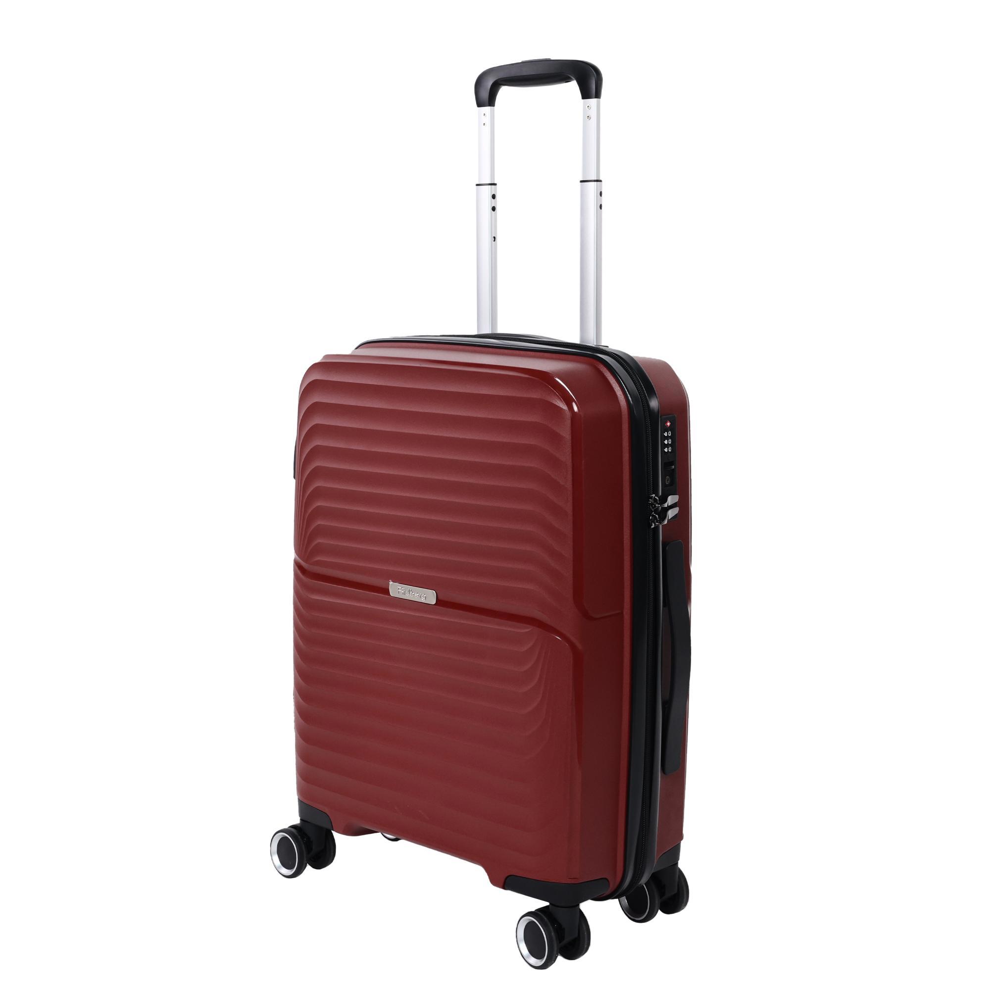 Изображение товара Чемодан Ridberg Business размер S 40x56.5x19 см полипропилен цвет бордовый