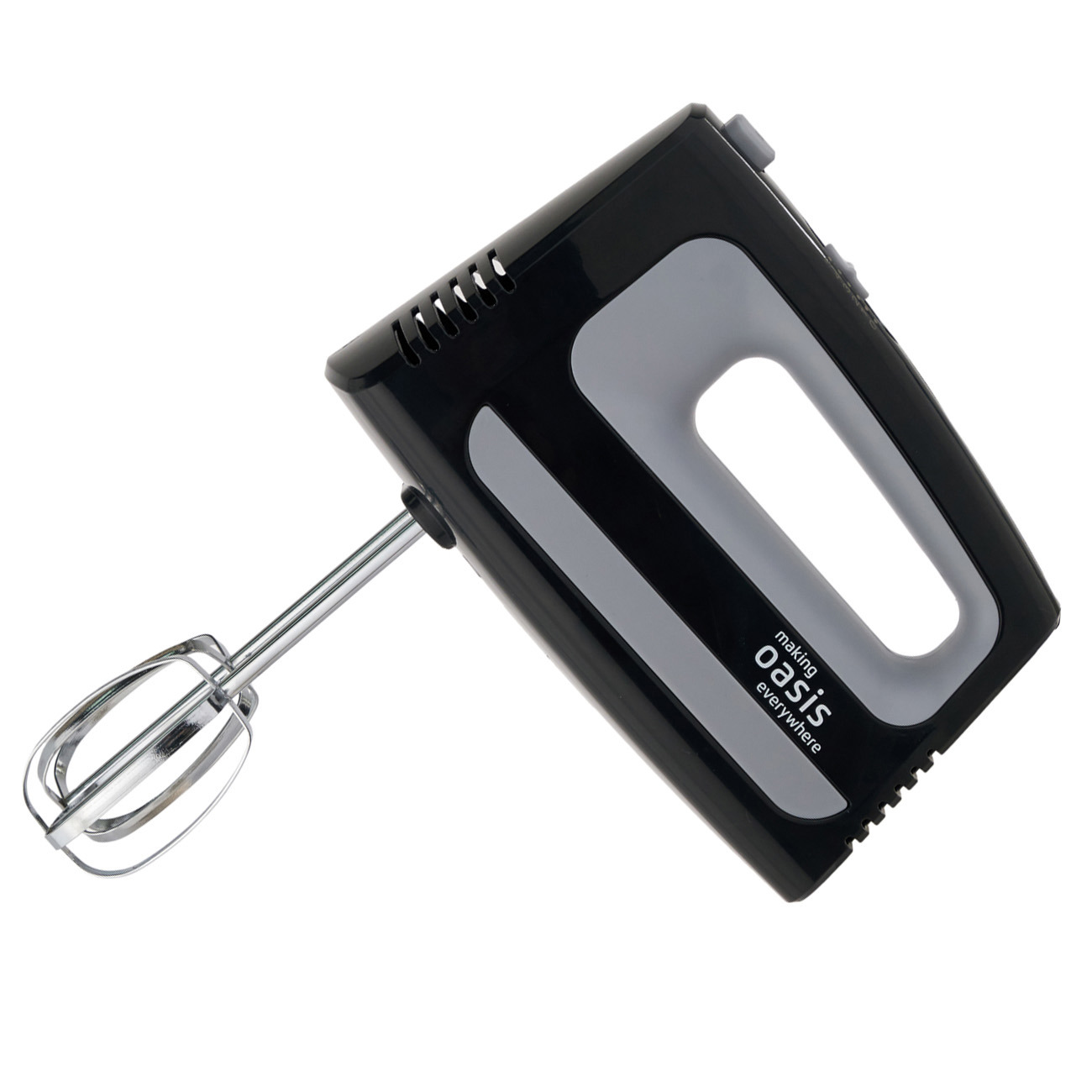 Изображение товара Ручной миксер making Oasis everywhere 500 Вт черный с насадками для взбивания и замешивания