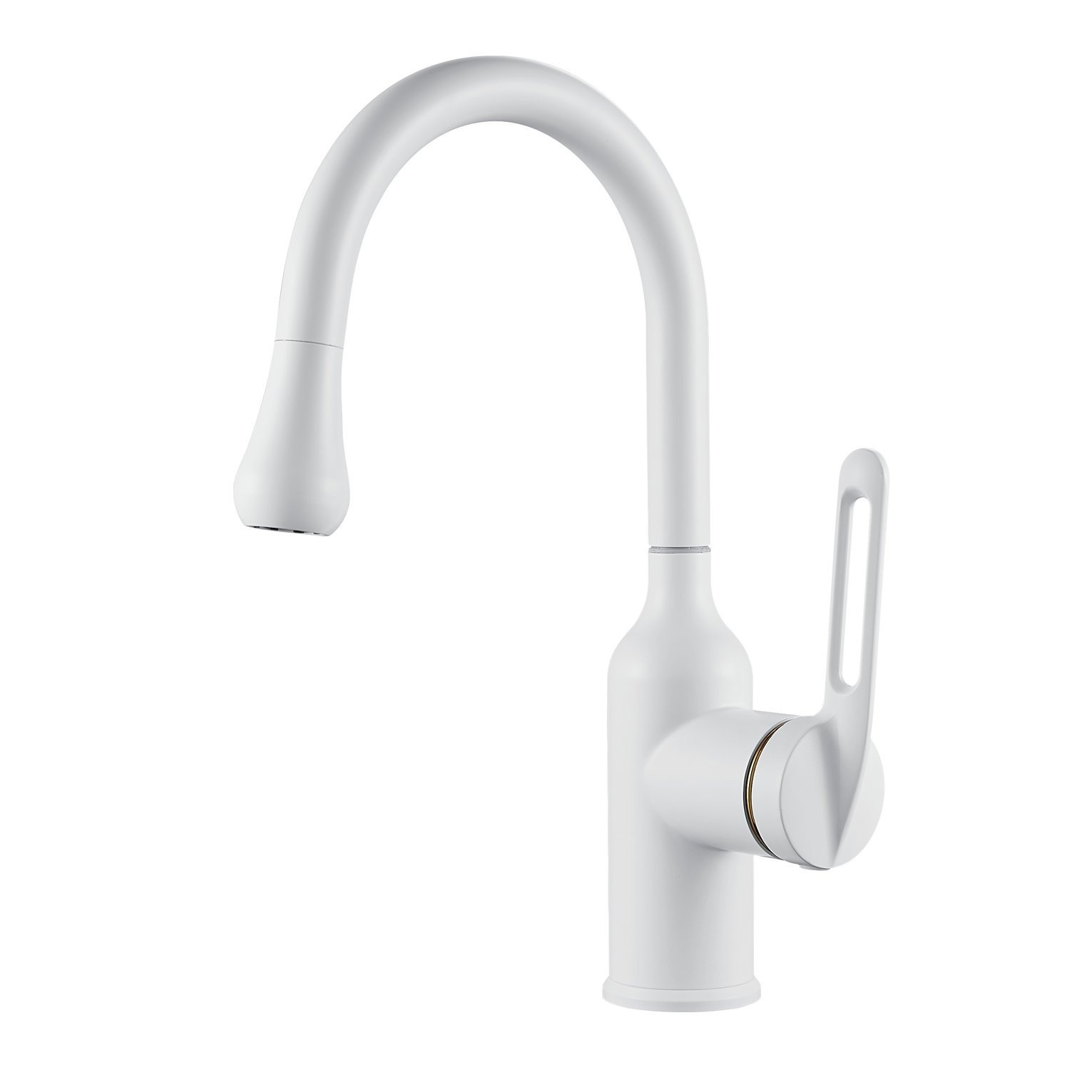 Изображение товара Смеситель для раковины Raffine F101C белый однорычажный