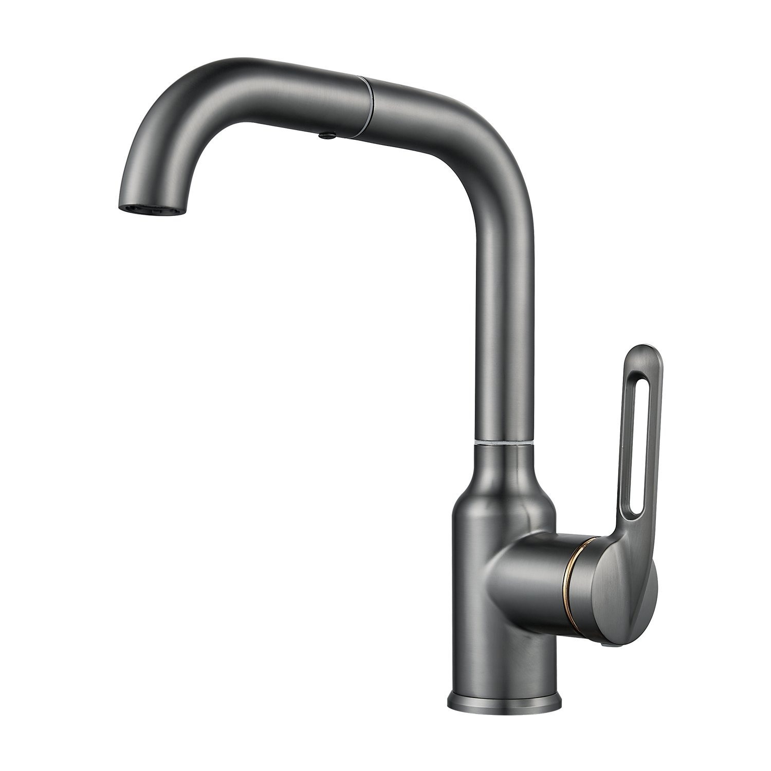 Изображение товара Смеситель для раковины Raffine F201T однорычажный цвет матированная сталь