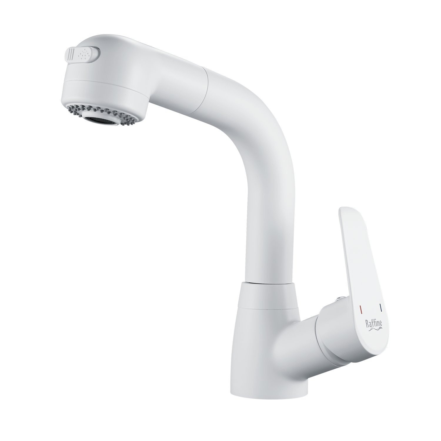 Изображение товара Смеситель для раковины Raffine F291C однорычажный цвет белый