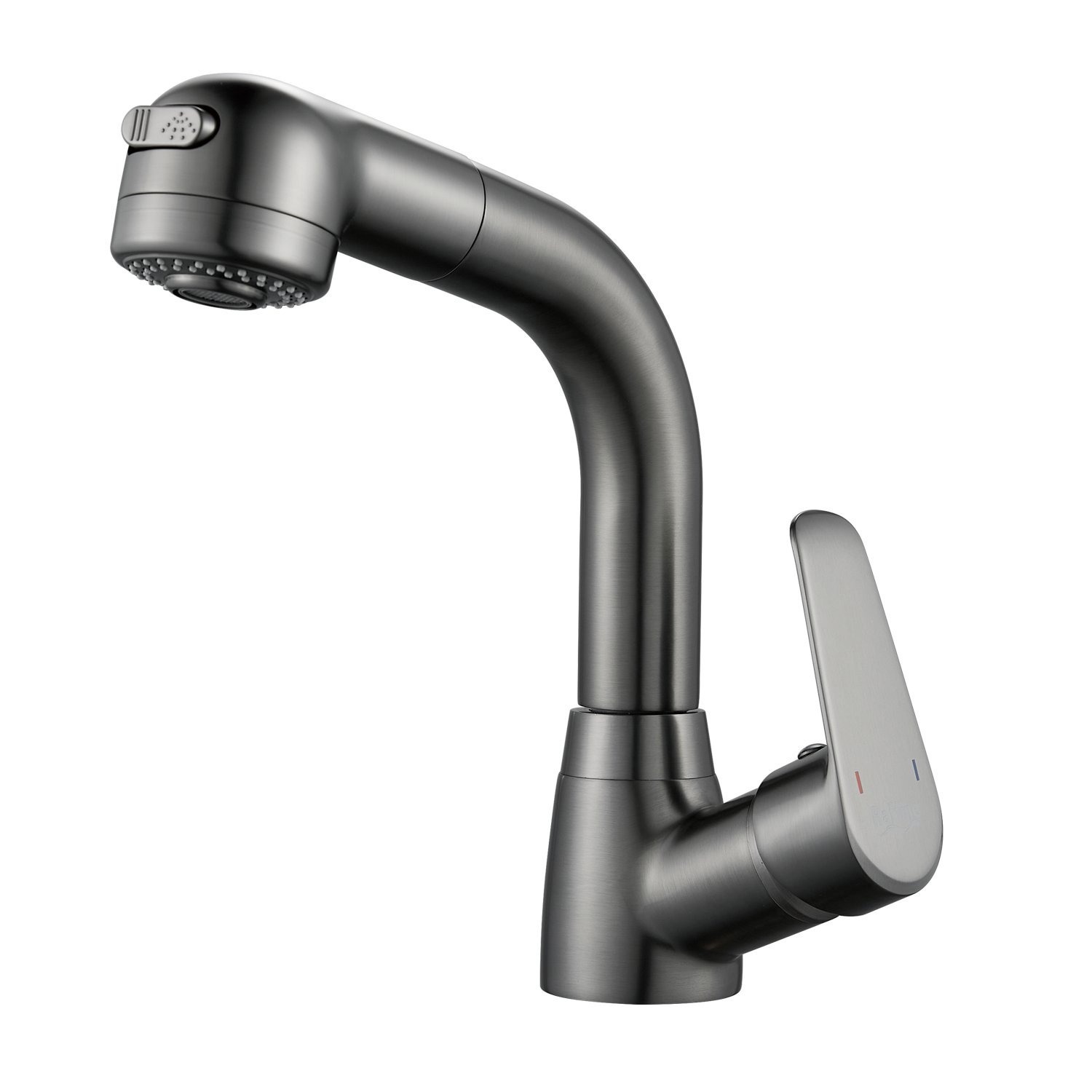 Изображение товара Смеситель для раковины Raffine F291T однорычажный цвет матированная сталь